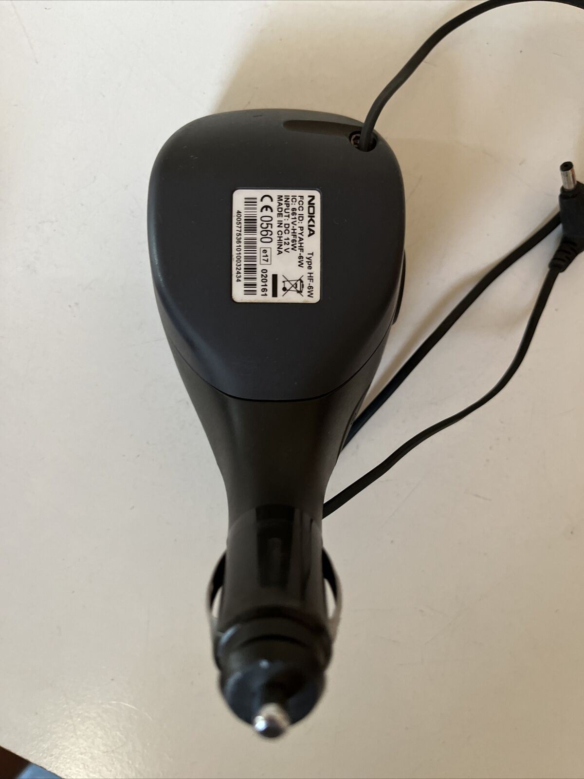 Nokia HF-6W Wireless Bluetooth Plug-in Handsfree Speaker and Nokia Car Charger