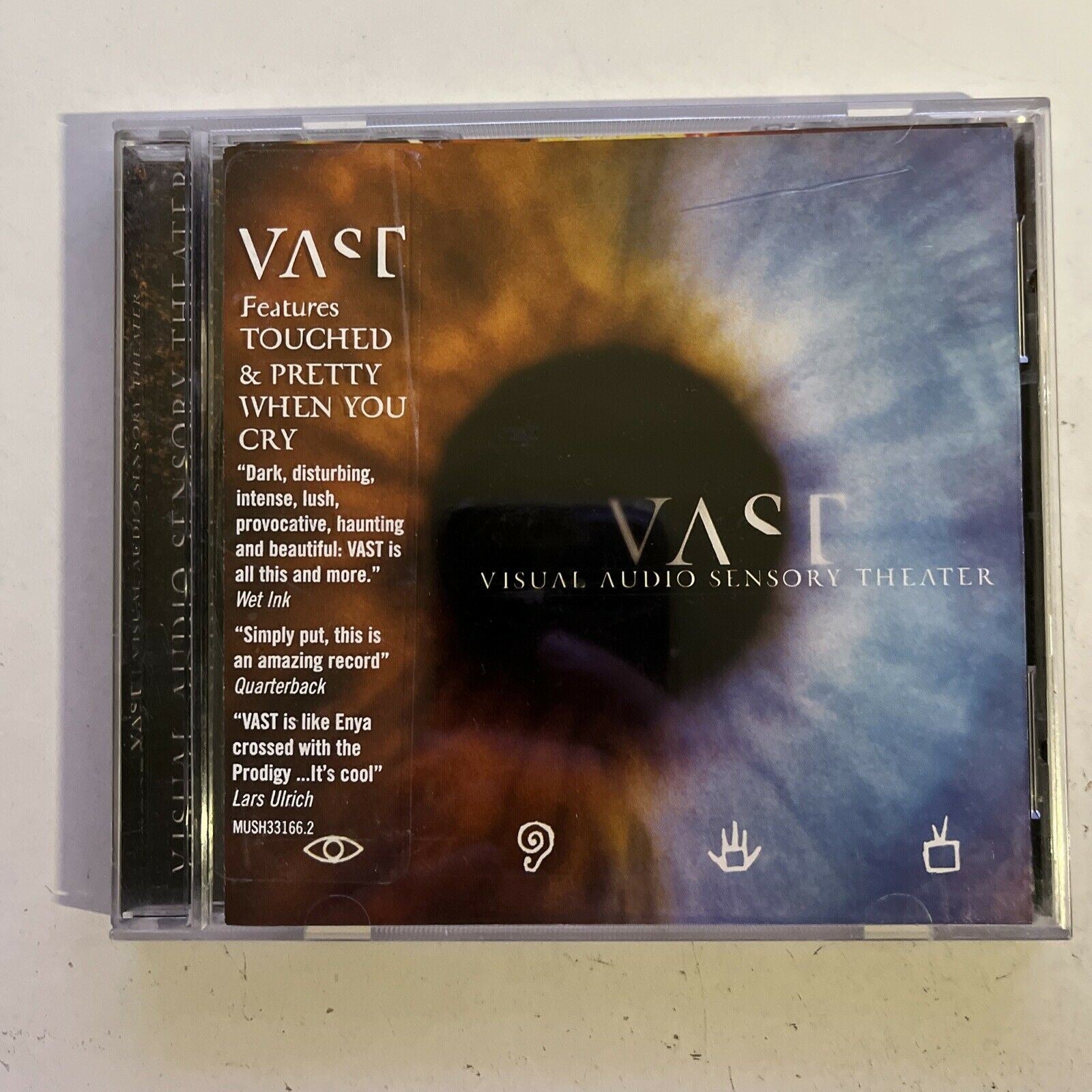 VAST – Visual Audio Sensory Theater (CD, 1998) Album – Retro Unit