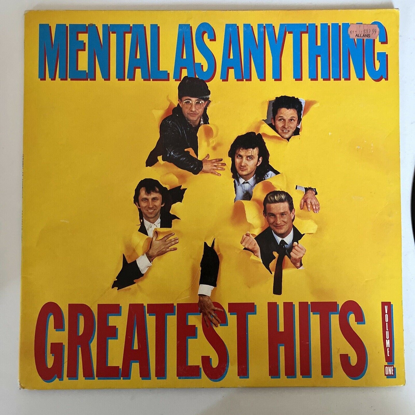 Mental As Anything – Greatest Hits Vol. 1 1986 Vinyl Record