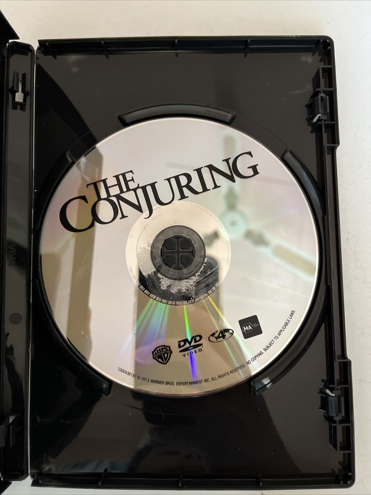 The Conjuring (DVD, 2013) Vera Farmiga, Patrick Wilson. Horror Film. Region 4