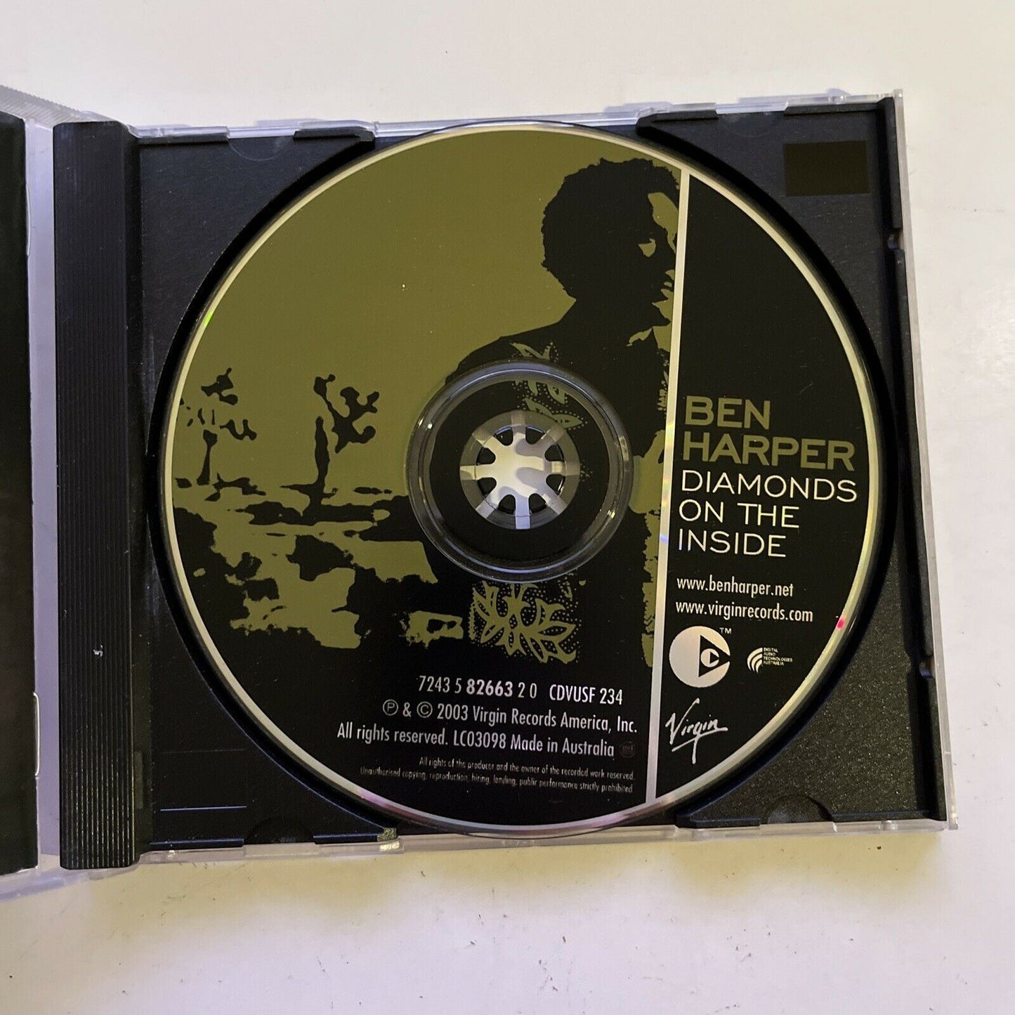 Ben Harper – Diamonds On The Inside (CD, 2003)