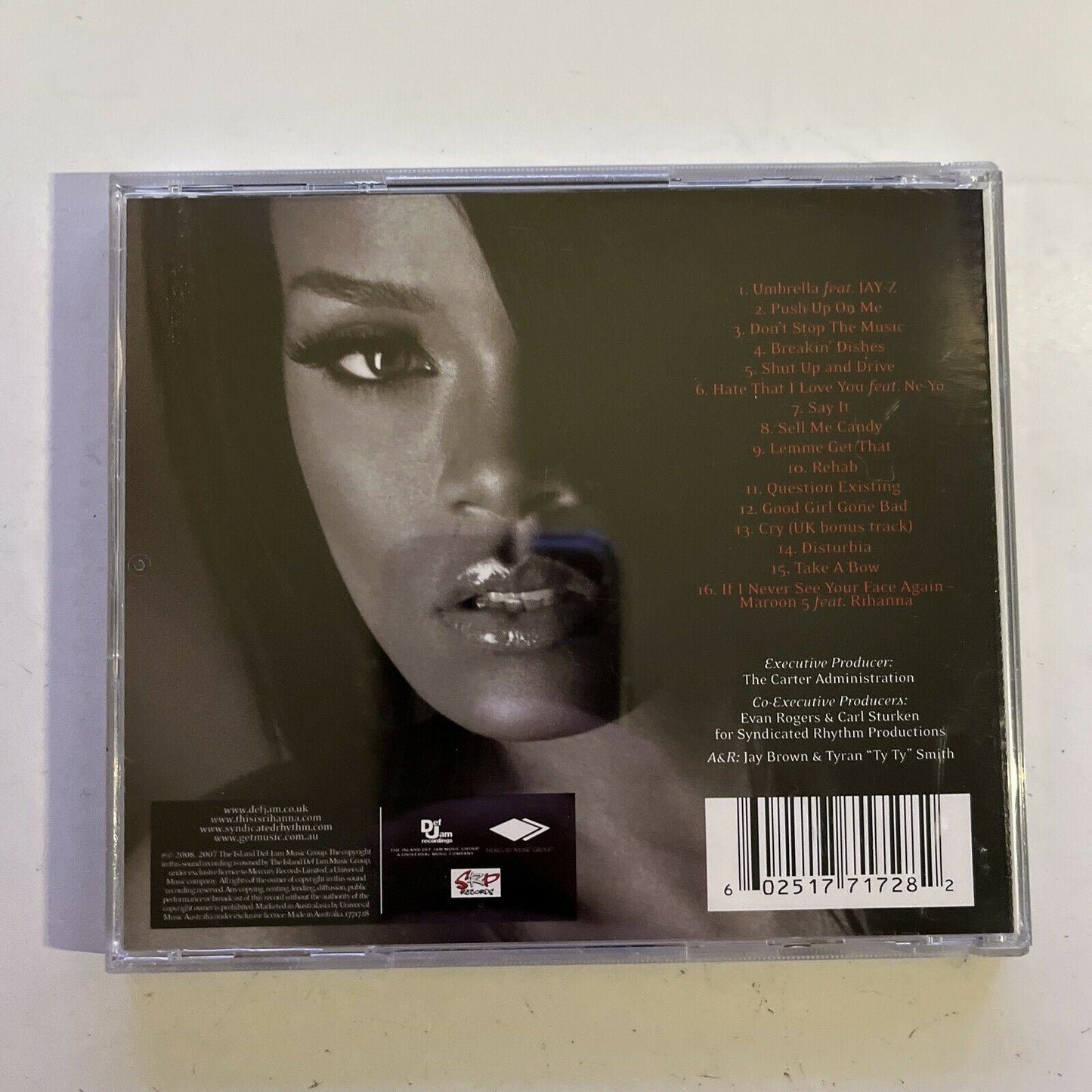 Rihanna – Good Girl Gone Bad (CD, 2007) Album