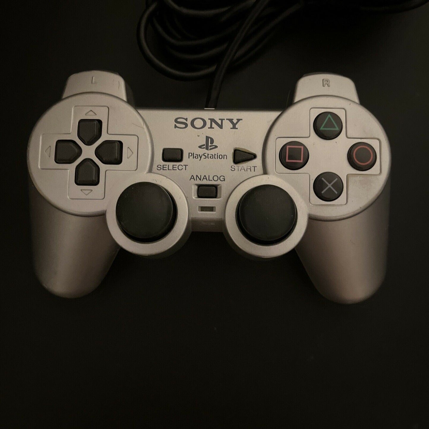 Genuine Official Sony PlayStation Dualshock 2 PS2 Controller Silver