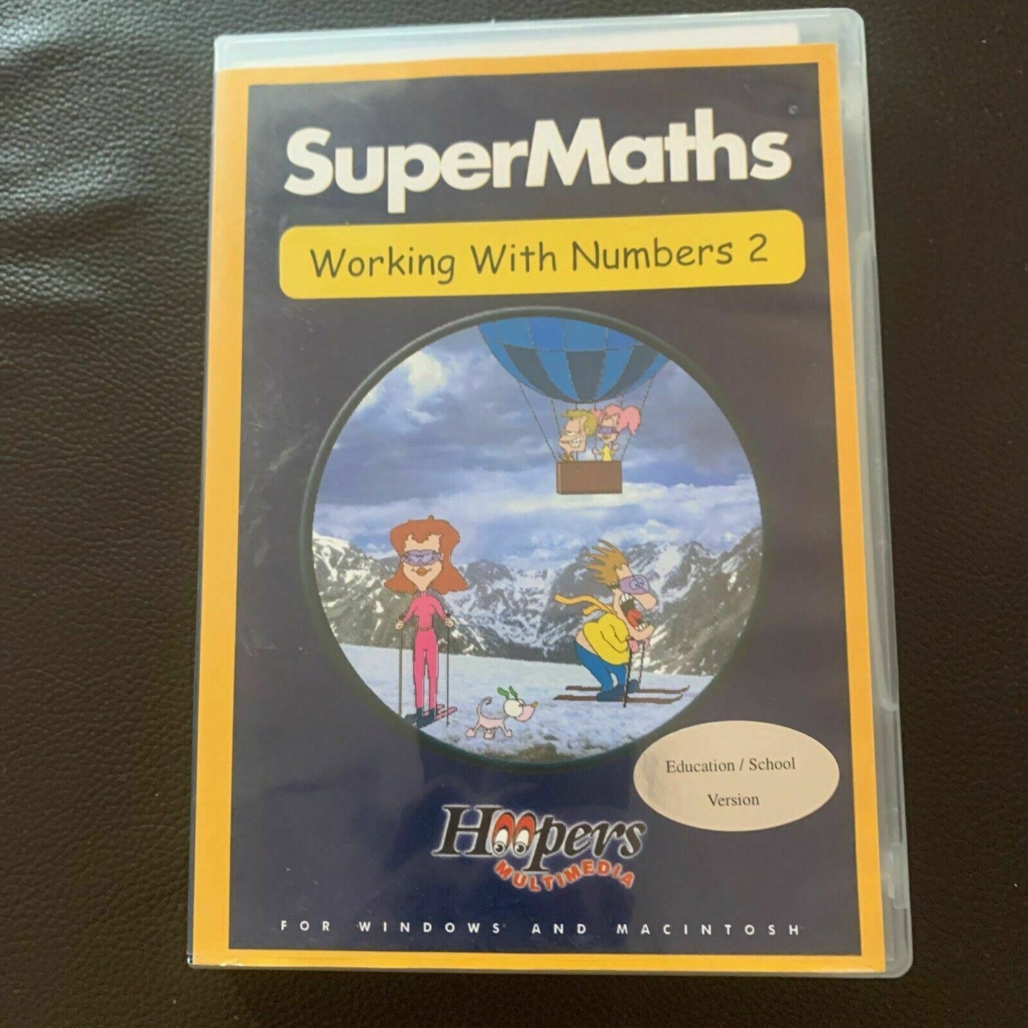 SuperMaths - Working With Numbers 2 - PC Windows Mac CDROM School Version