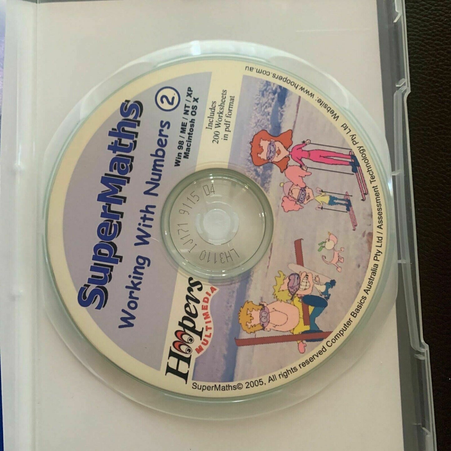 SuperMaths - Working With Numbers 2 - PC Windows Mac CDROM School Version