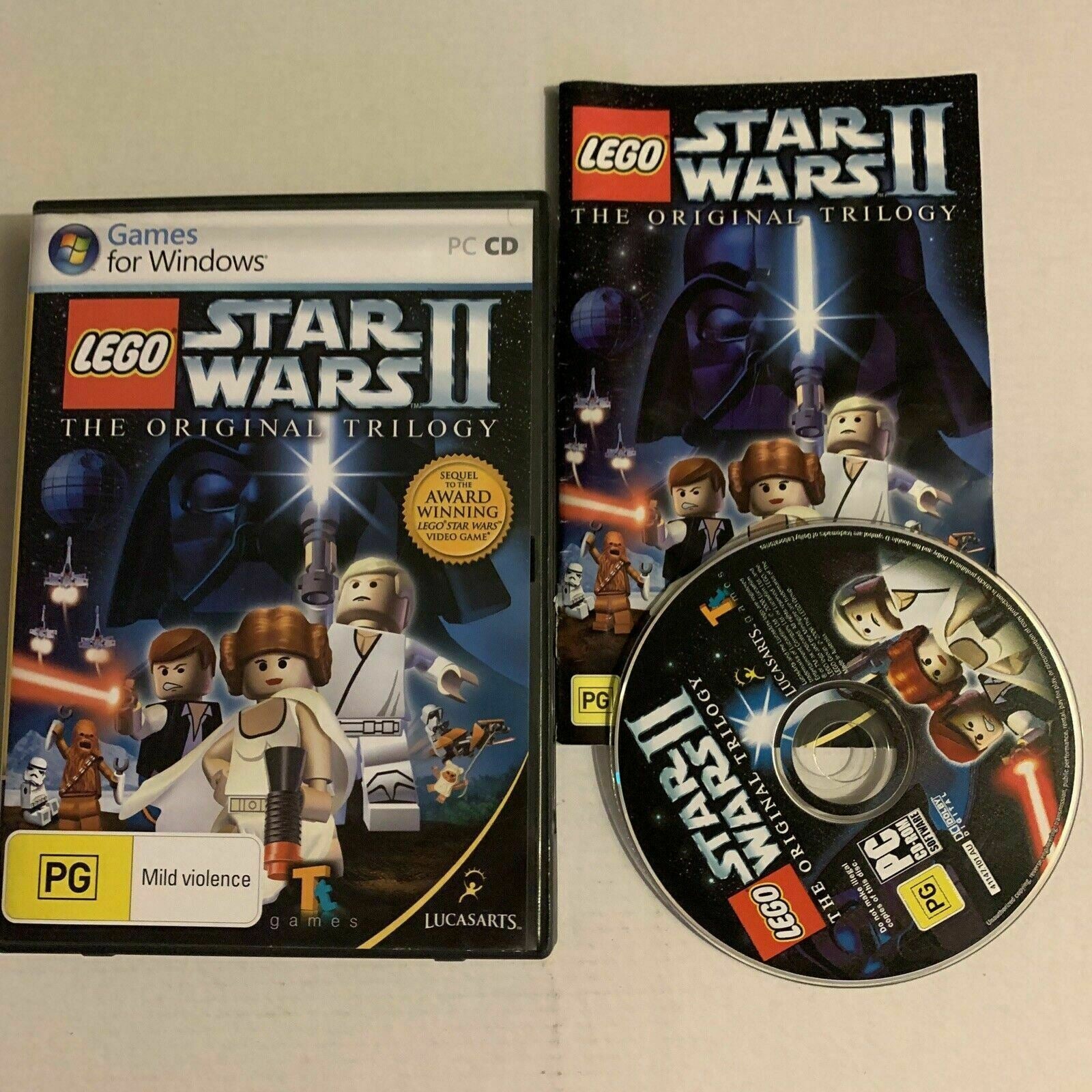 LEGO Star Wars II: The Original Trilogy - PC Windows Game Complete – Retro  Unit