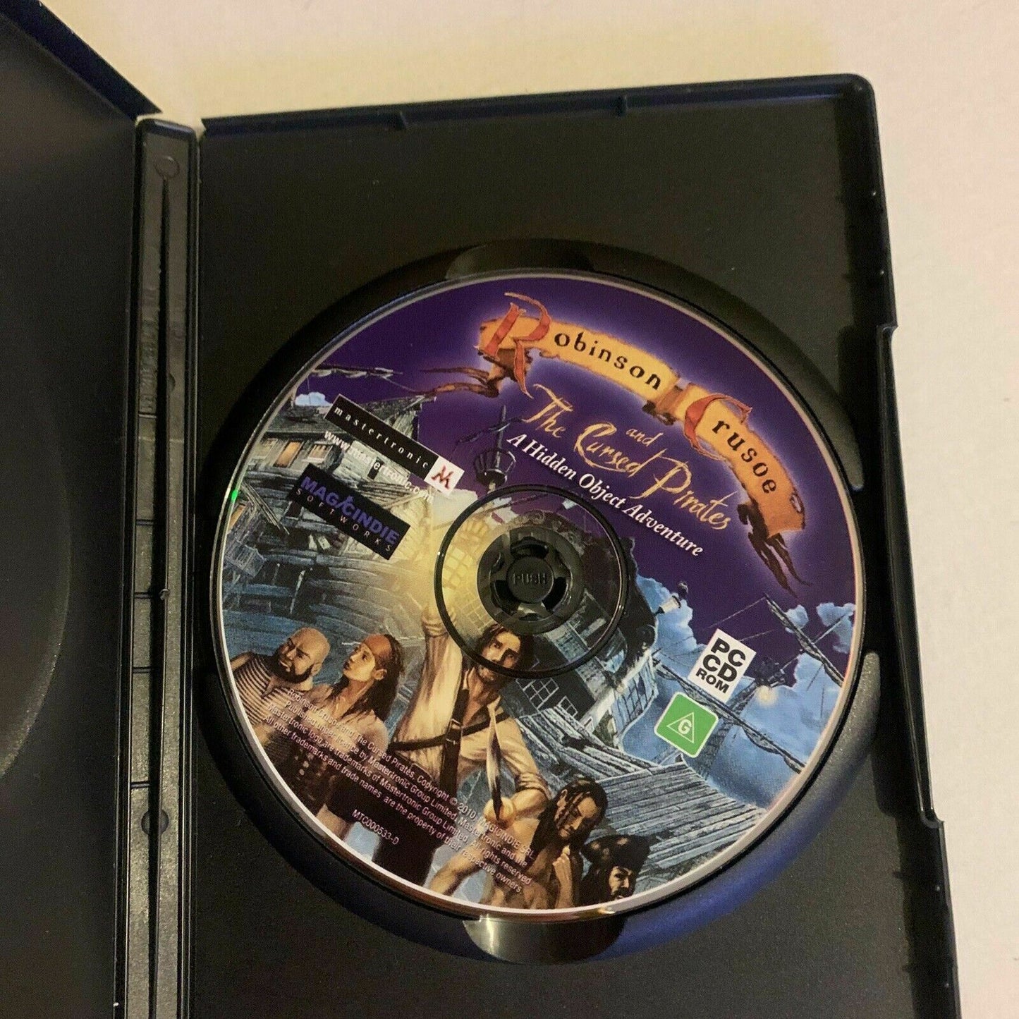 Robinson Crusoe And The Cursed Pirates - PC Windows CDROM Hidden Object Game