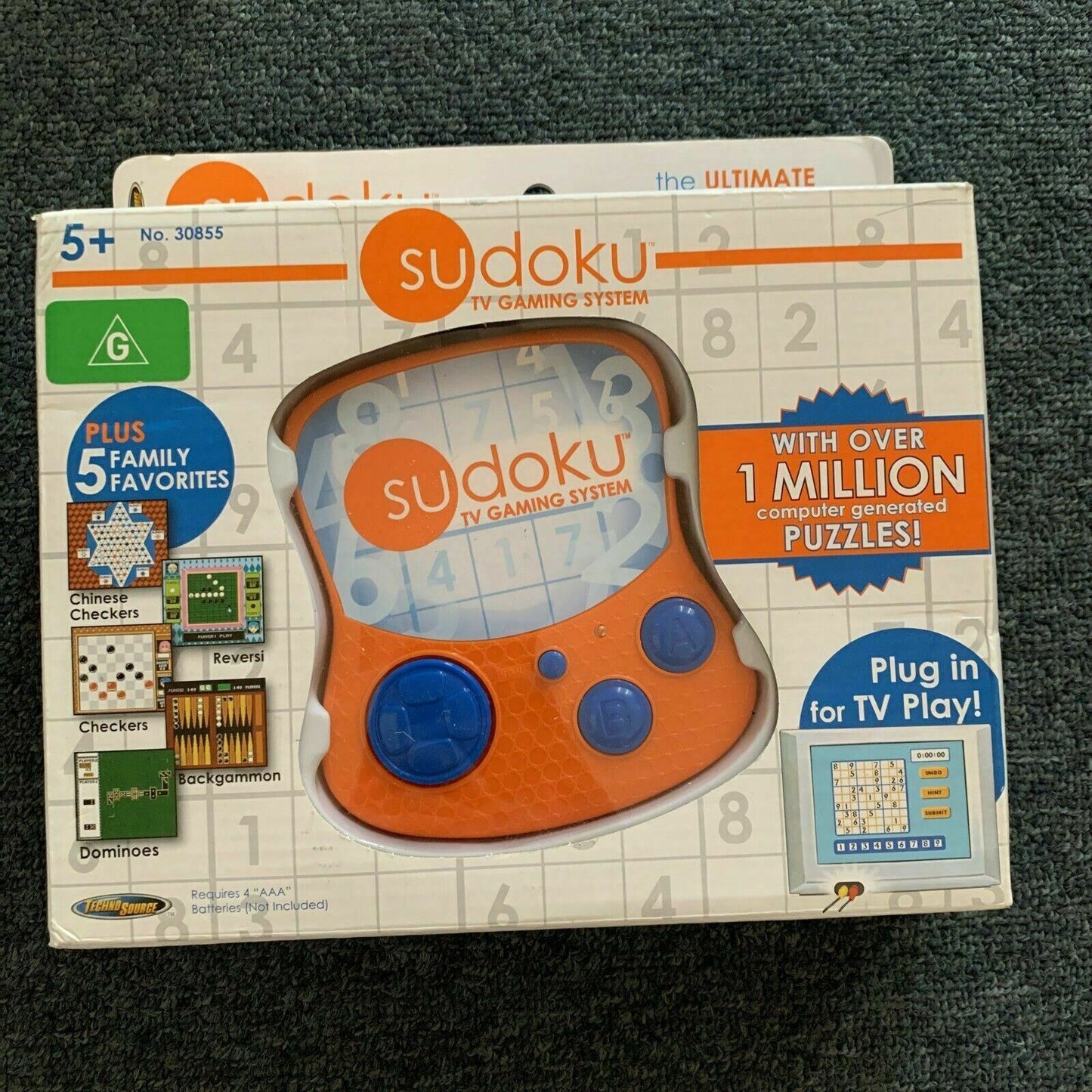 Sudoku Chinese Checkers Checkers Reversi Backgammon and Dominos TV Gaming System