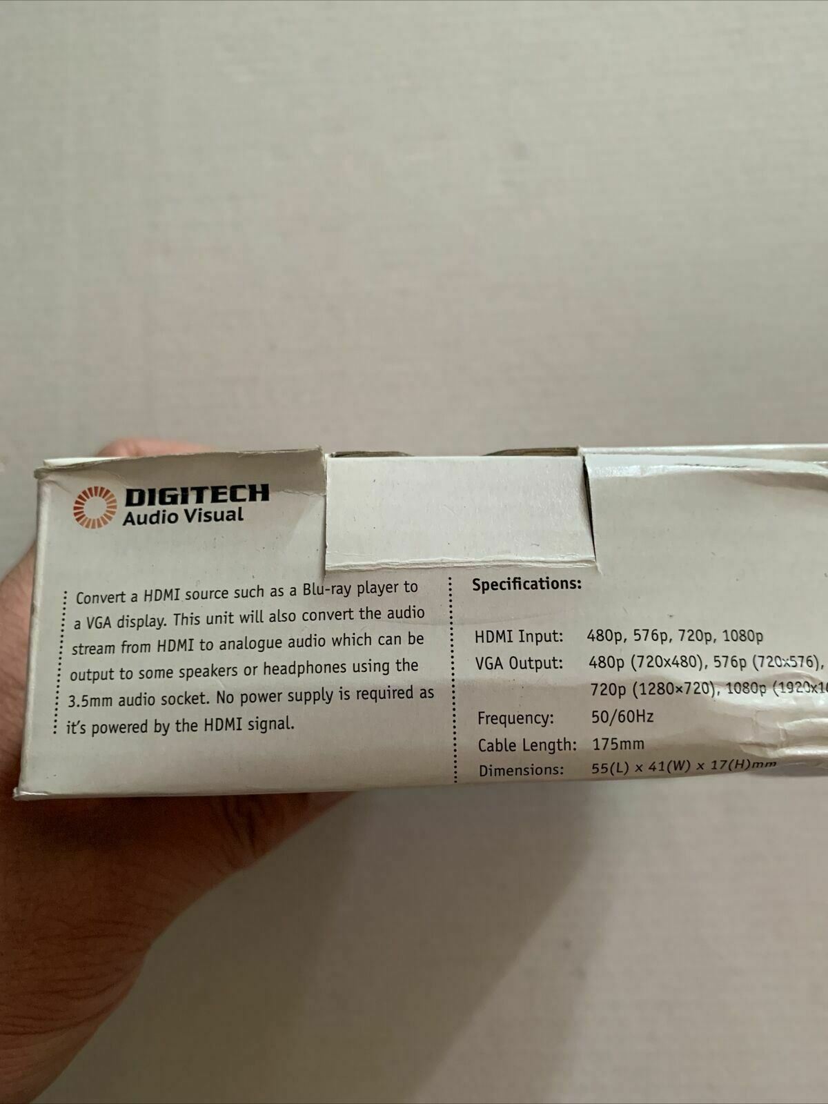 Digitech HDMI To VGA Converter with Stereo output