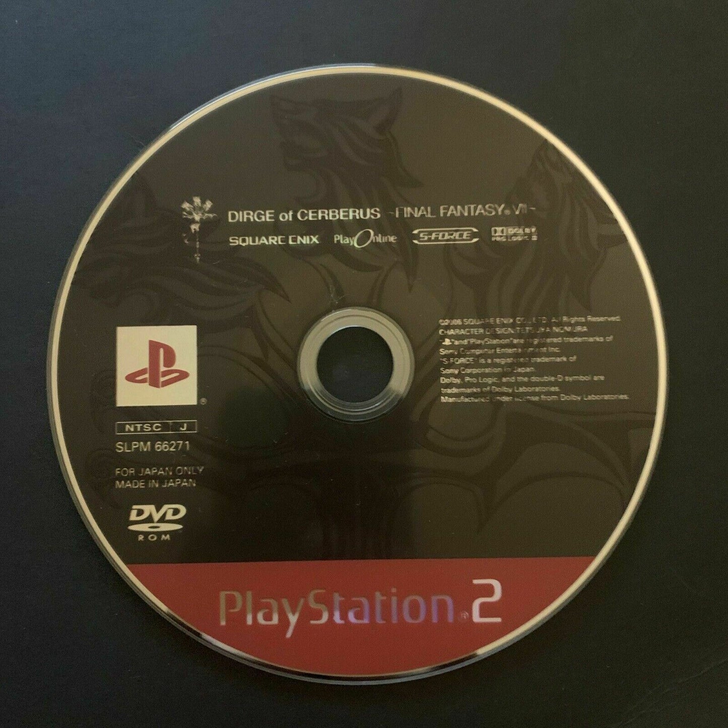 Final Fantasy VII: Dirge of Cerberus - PS2 NTSC-J Japan Square Action RPG Game