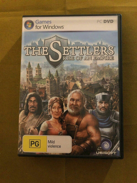 The Settlers: Rise of an Empire - PC DVD Real Time Strategy Management RTS Game