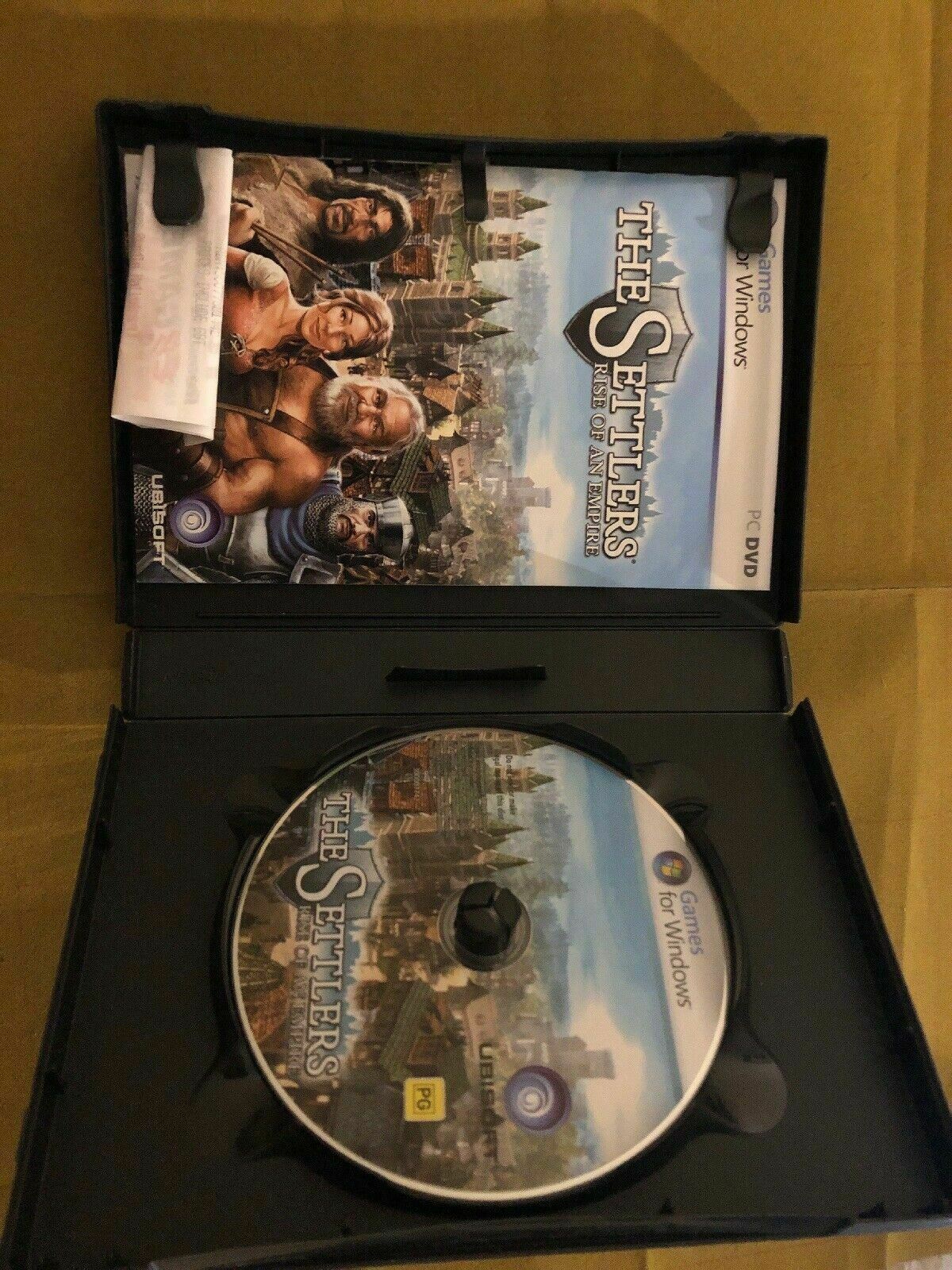 The Settlers: Rise of an Empire - PC DVD Real Time Strategy Management RTS Game