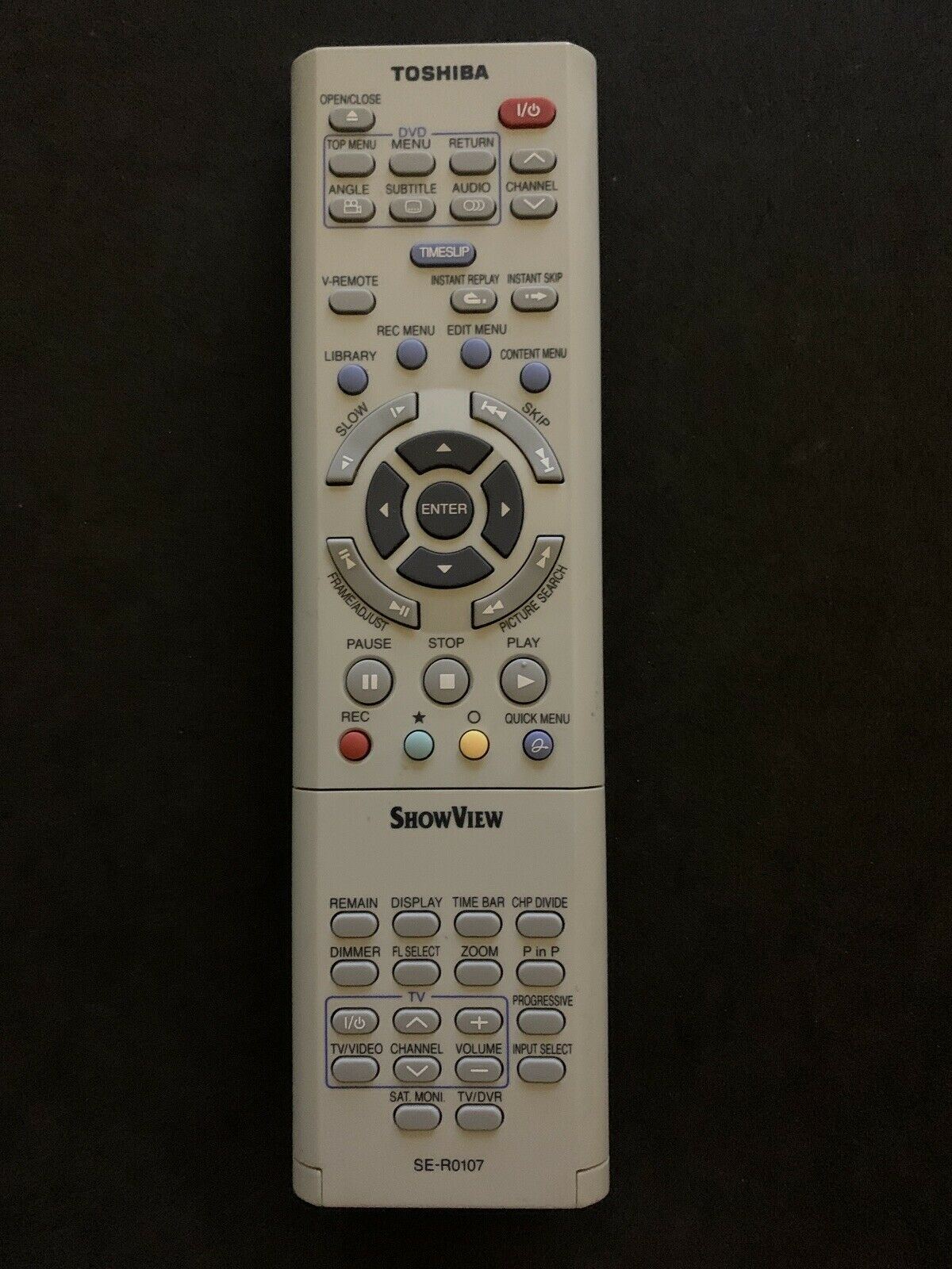 Genuine Toshiba SE-R0107 Original OEM Remote Control