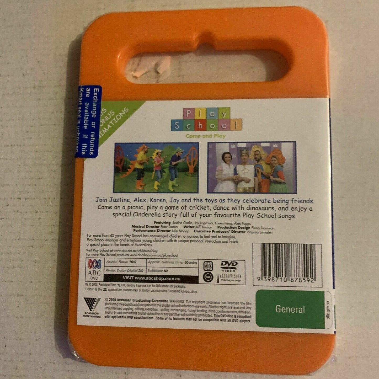 *New Sealed* Play School - Friends All Together In Concert (DVD, 2005) Region 4