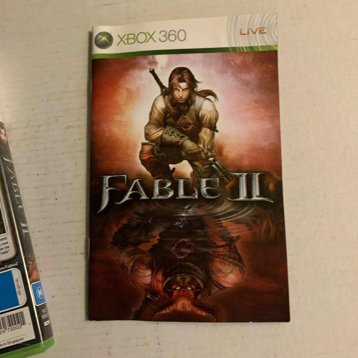 Fable II 2 - Microsoft Xbox 360 PAL Game Complete With Manual