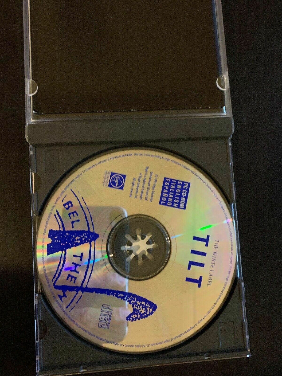 Tilt! 1995 - PC CD-ROM Game (Virgin Interactive Entertainment)