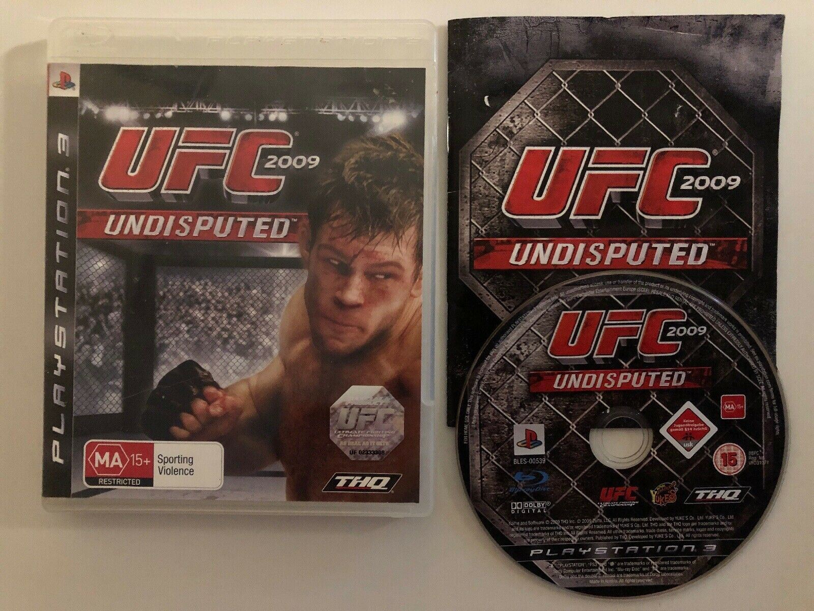 UFC 2009 Undisputed - Playstation 3 PS3 Fighting MMA Game – Retro Unit