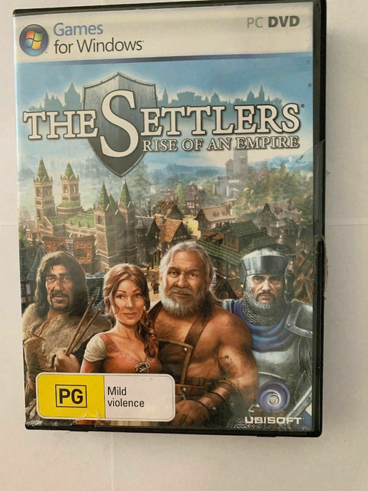 The Settlers Rise Of An Empire - PC DVD Windows City Building Strategy Game