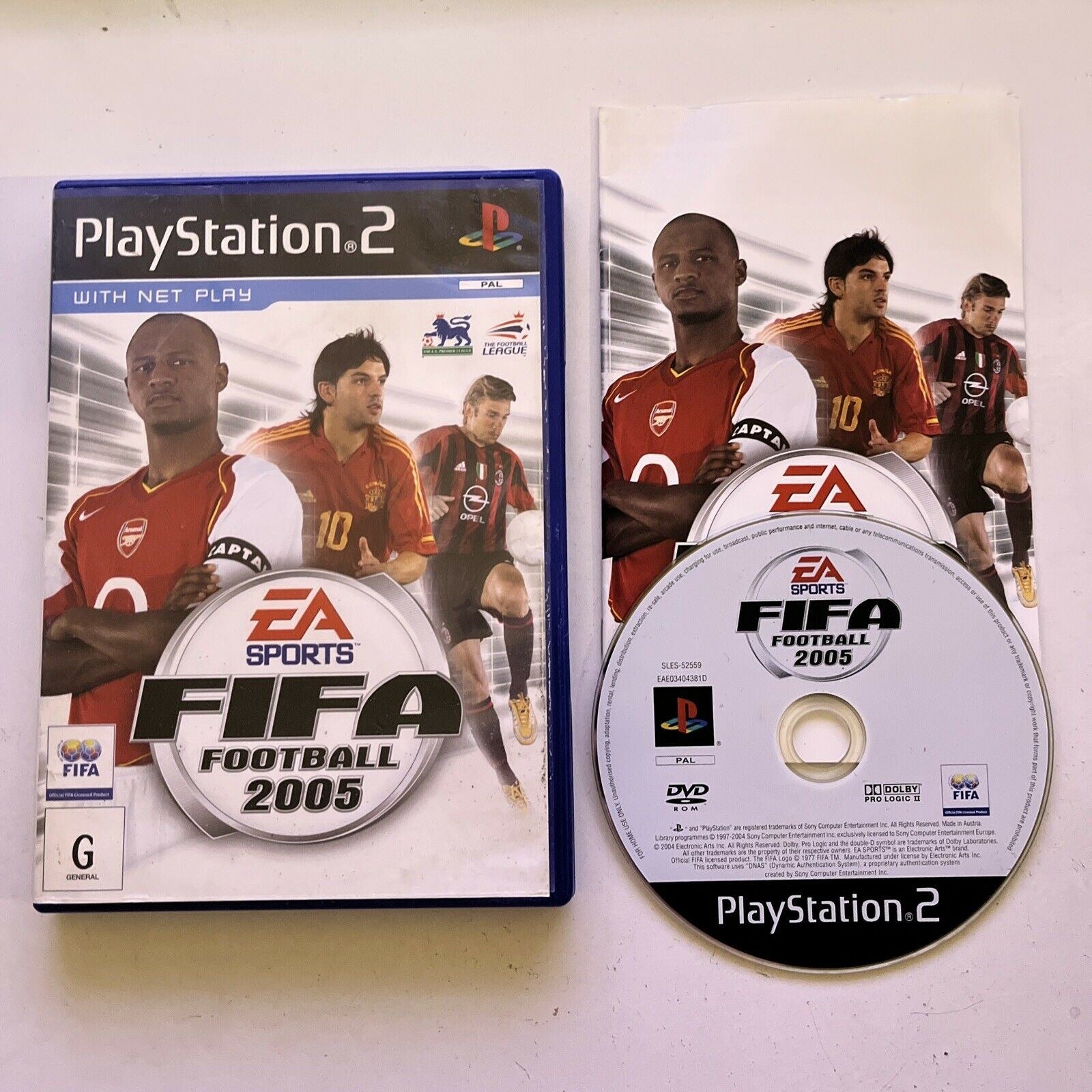 FIFA Football 2005 - PlayStation PS2 PAL Game Complete with Manual – Retro  Unit