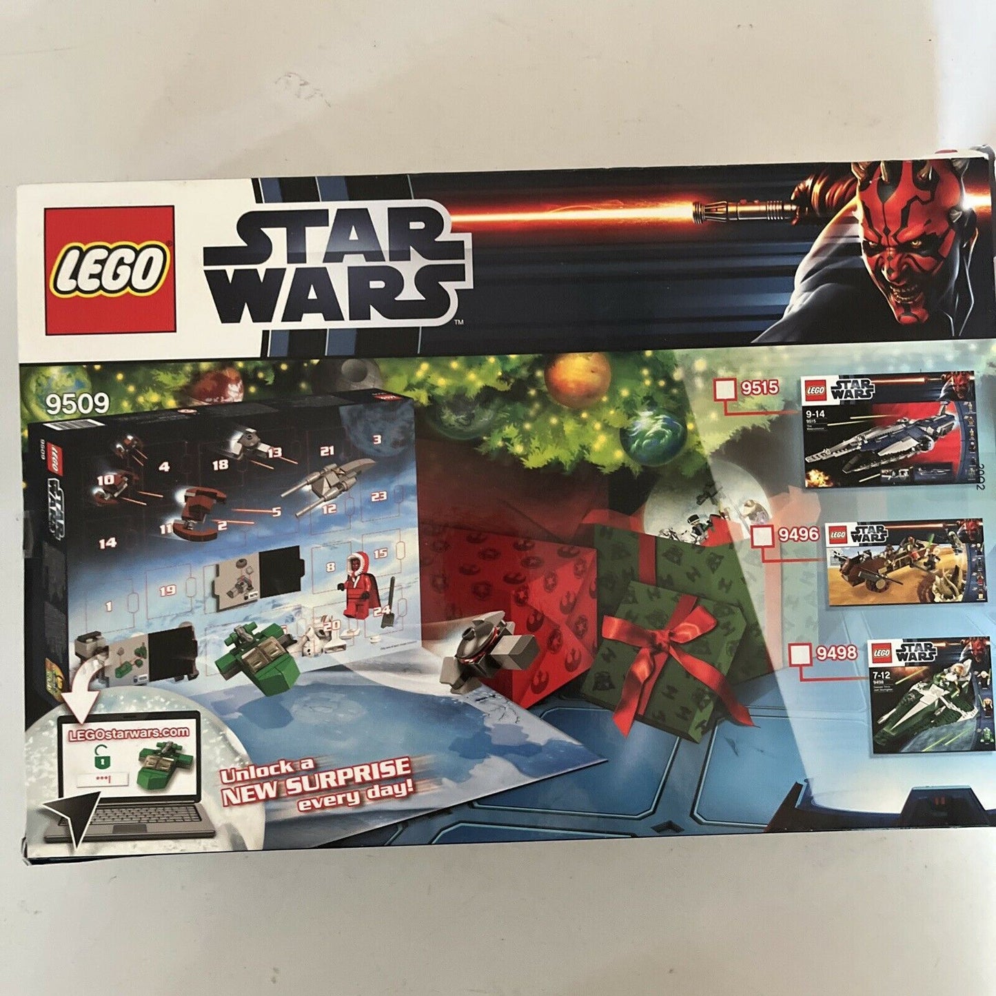 LEGO Star Wars Advent 2012 Calendar Complete - 9509