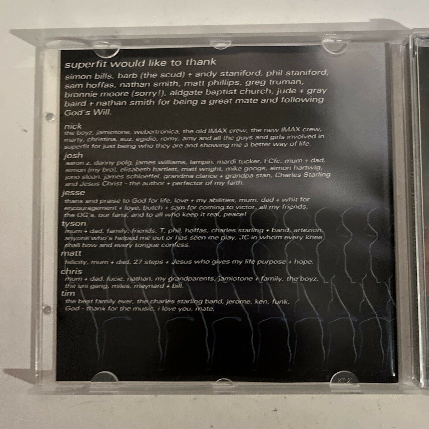 Superfit - Reflections Live On A Saturday Night (CD, 2000)