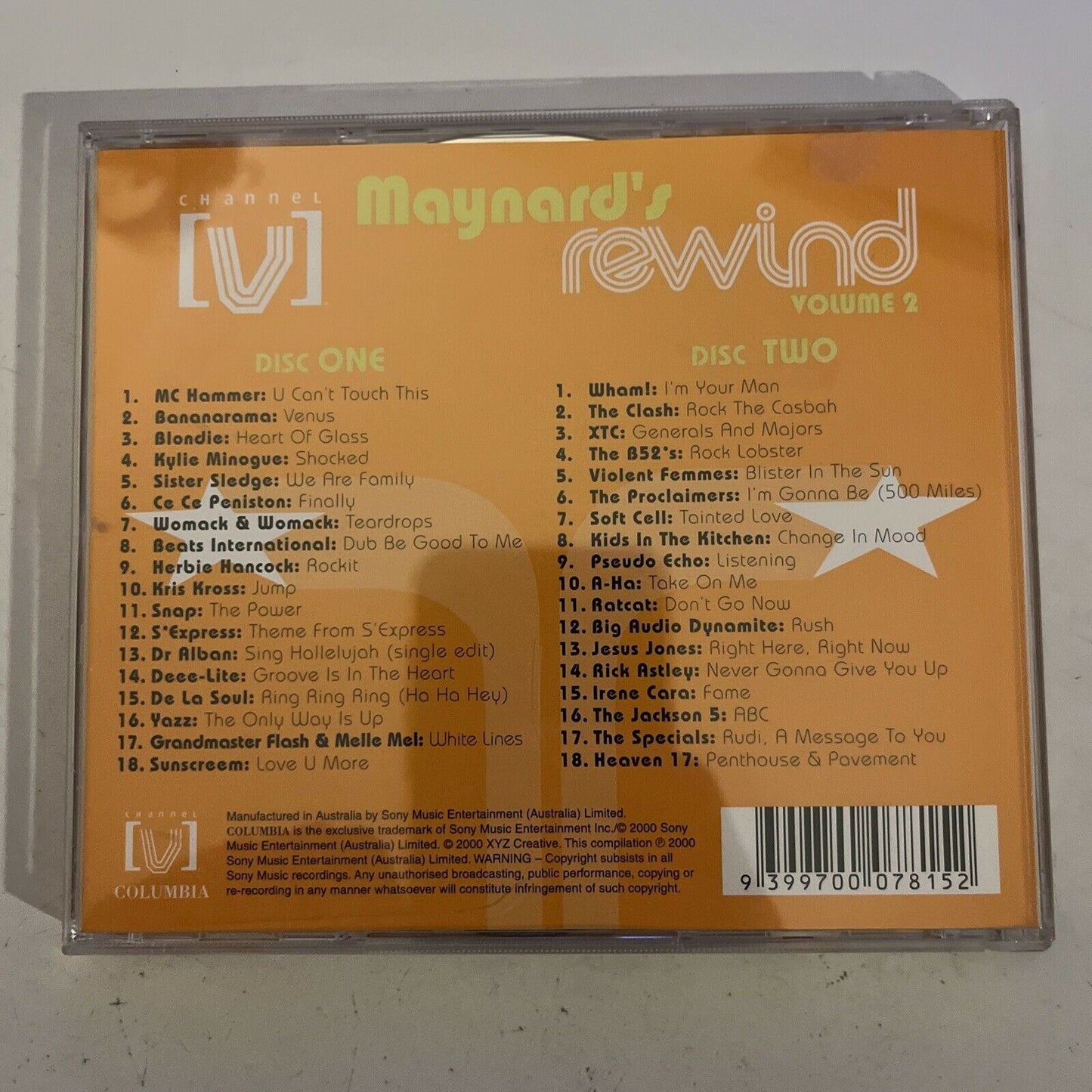 Maynard's Rewind Volume 2 (CD, 2000, 2-Disc Album)