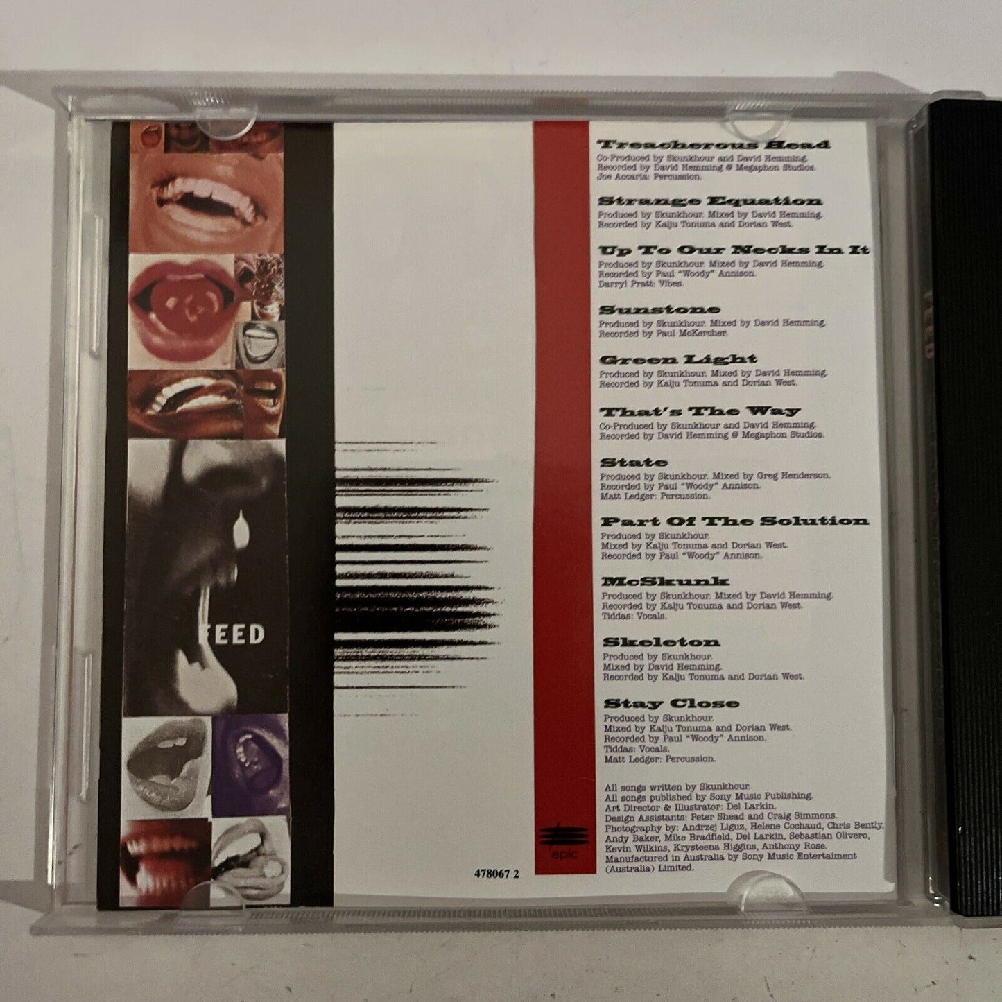 Skunkhour – Feed CD Album 1995