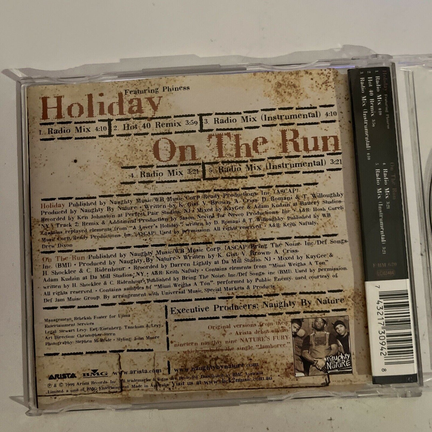 Naughty By Nature – Holiday CD 1999 Single