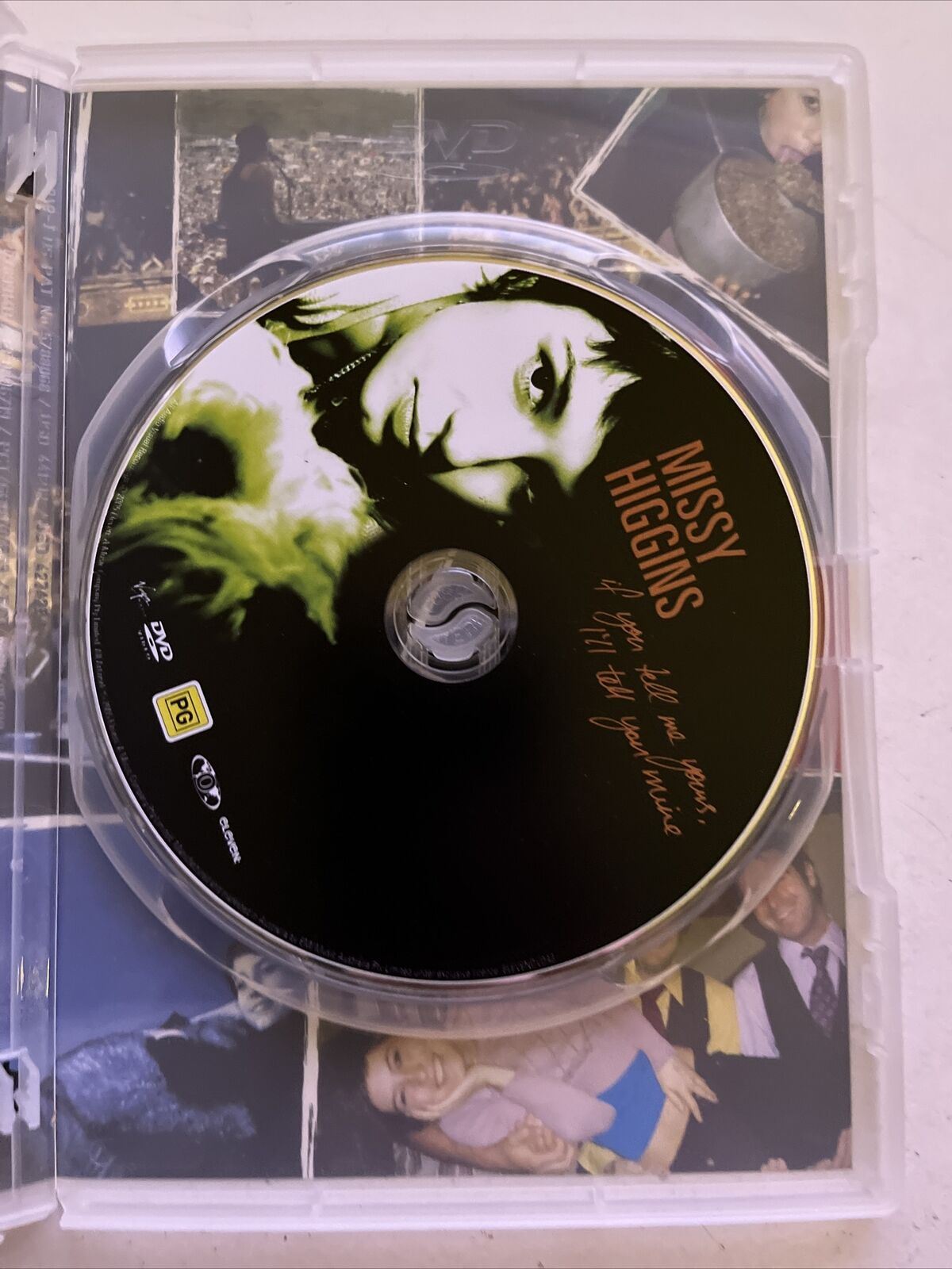 Missy Higgins - If You Tell Me Yours, I'll Tell You Mine (DVD, 2005) All Regions