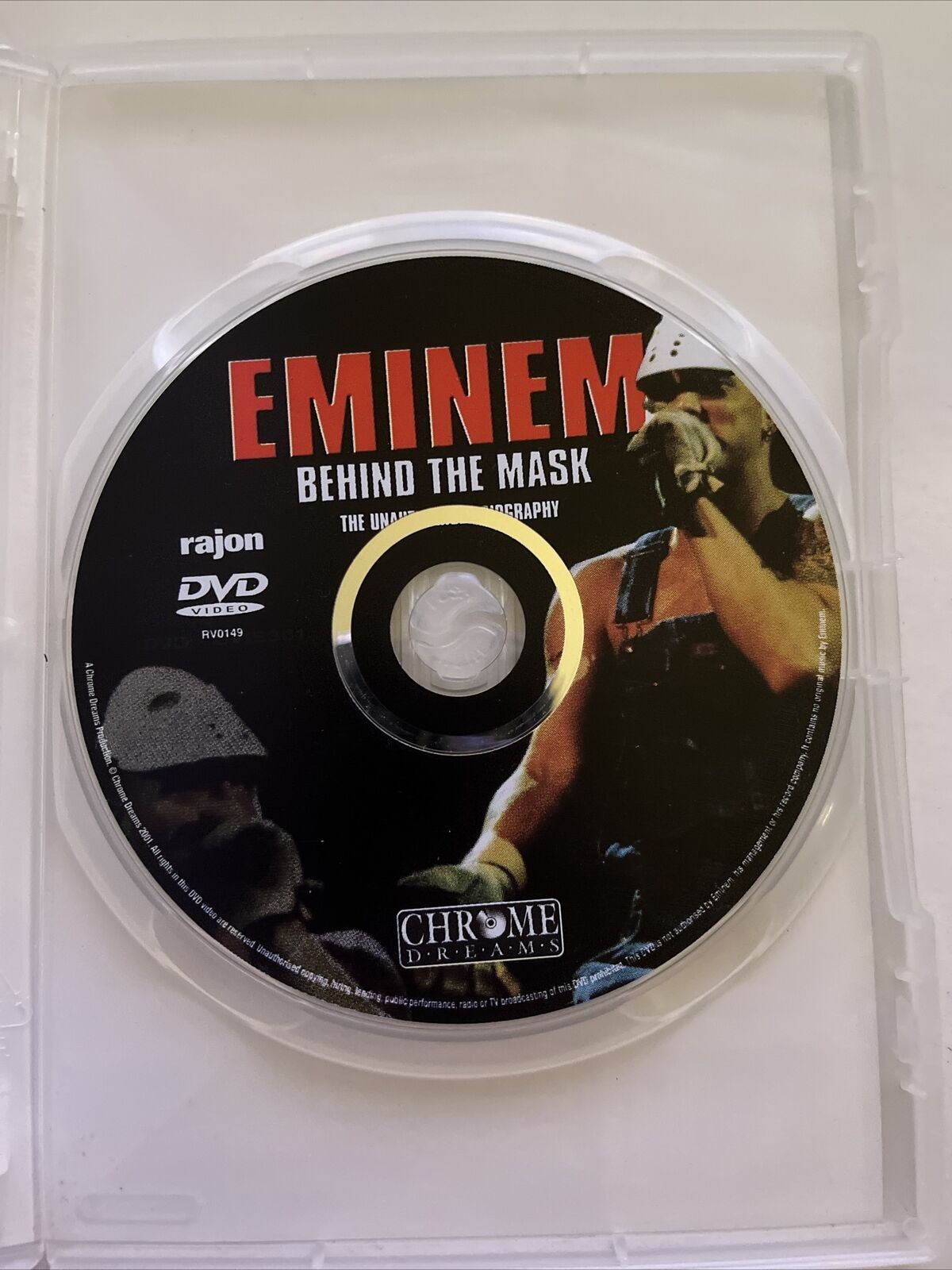 Eminem Behind The Mask - The Unauthorised Biography (DVD, 2000) All Regions