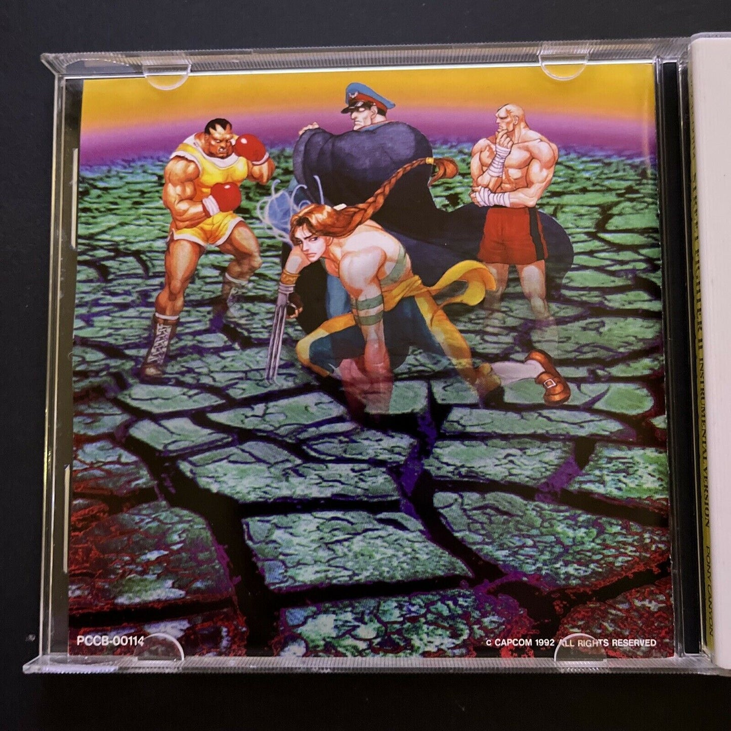 Official Street Fighter II Instrumental Version (CD, 1993) Video Game Soundtrack