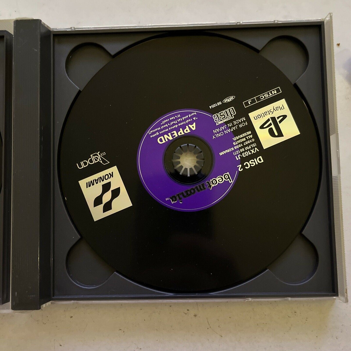 Beatmania - PlayStation PS1 NTSC-J Japan Music  DJ Game