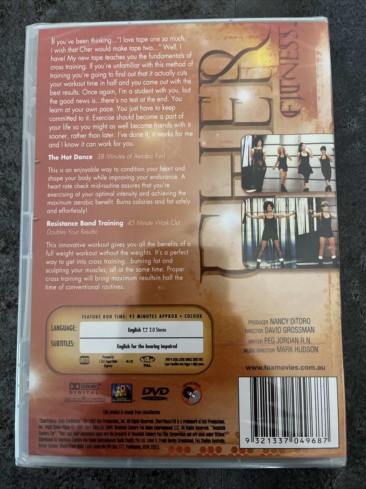 *New Sealed* Cher Fitness - Body Confidence (DVD, 1992)