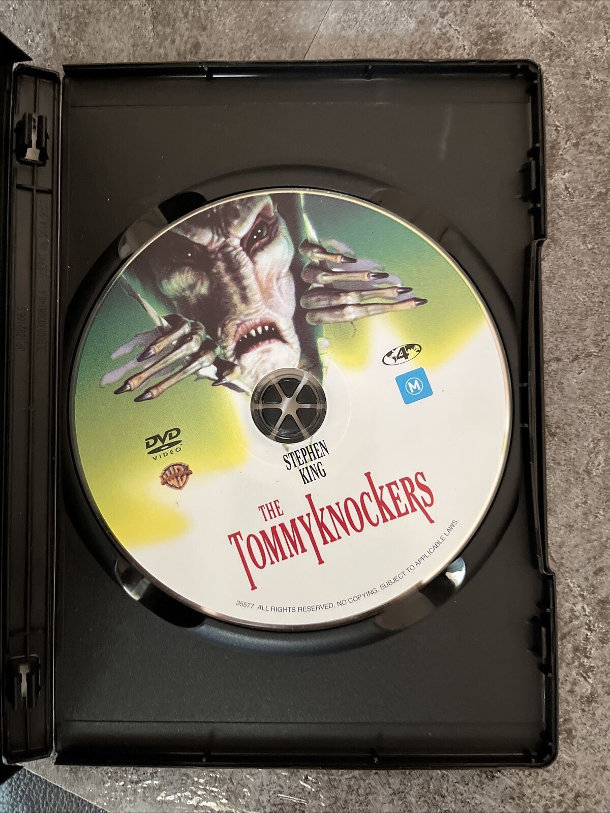 The Tommyknockers (DVD, 1993) Jimmy Smits, Marg Helgenberger. Horror Region 4