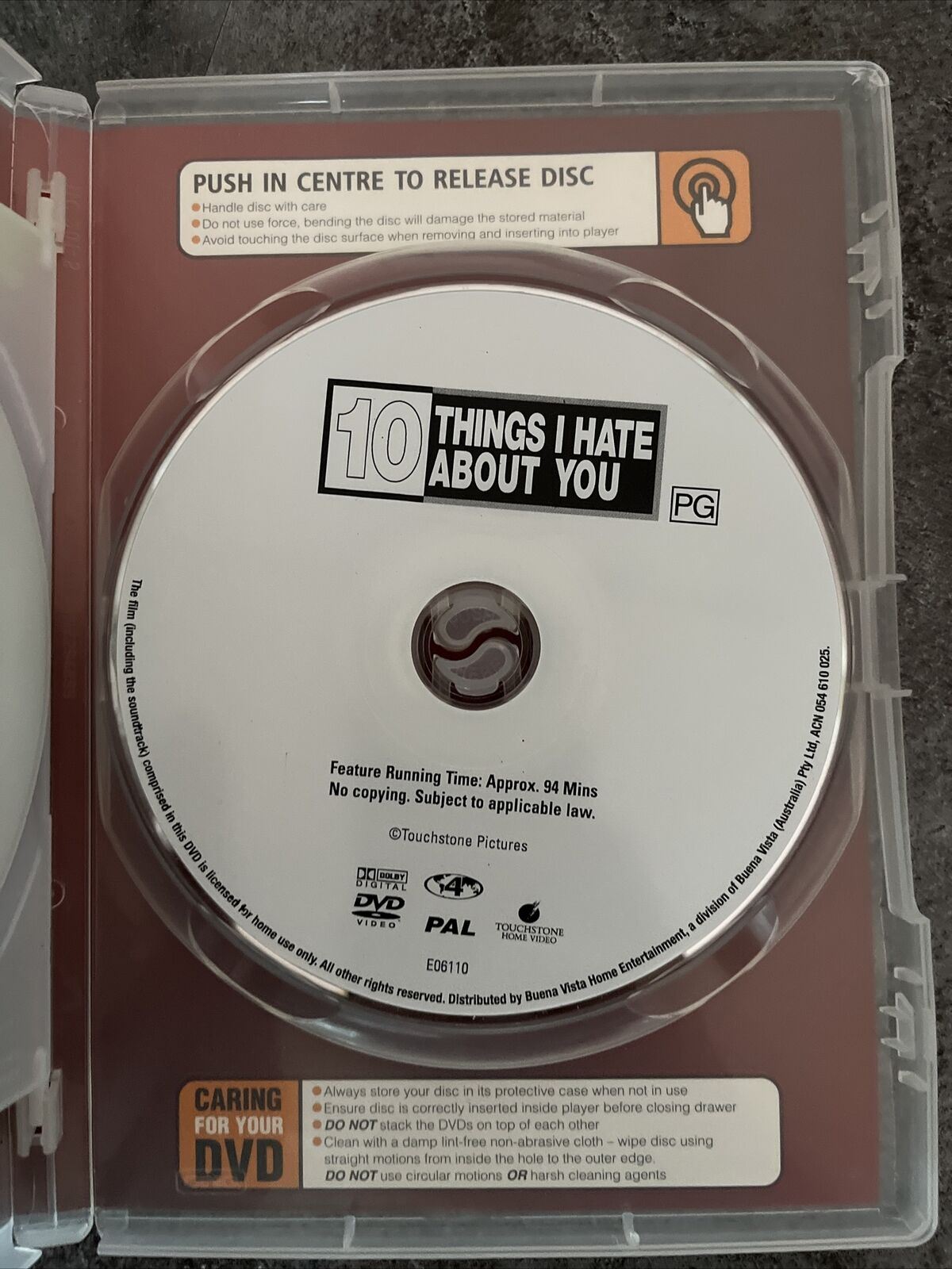 Coyote Ugly / 10 Things I Hate About You (DVD) Heath Ledger Julia Stiles Region4