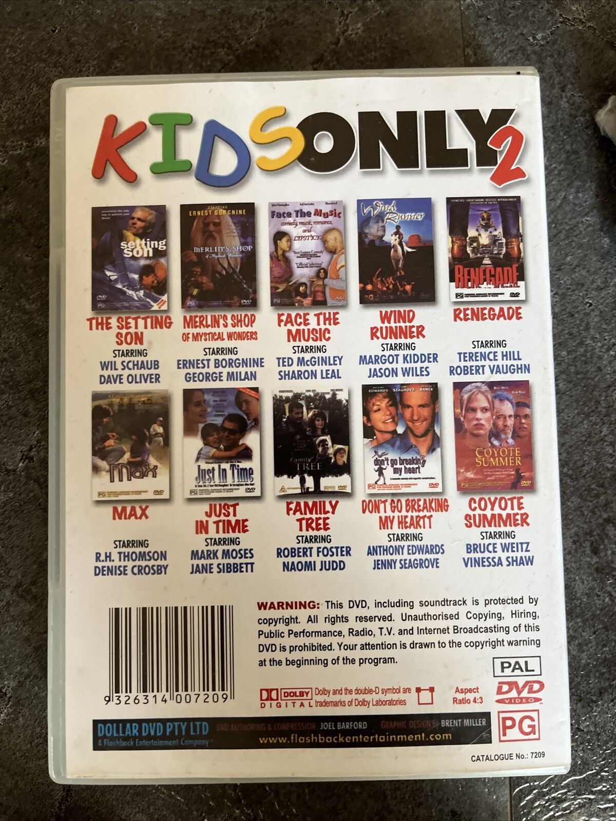 Kids Only 2 - Ten Movie Pack - DVD All Regions