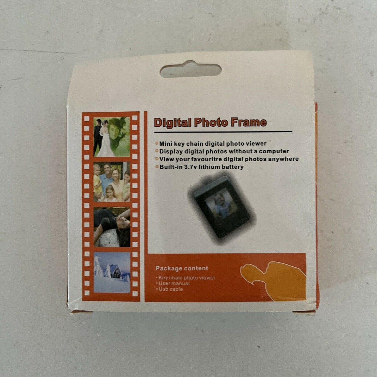 3x Digital Photo Frame Keychain CBGB-F14