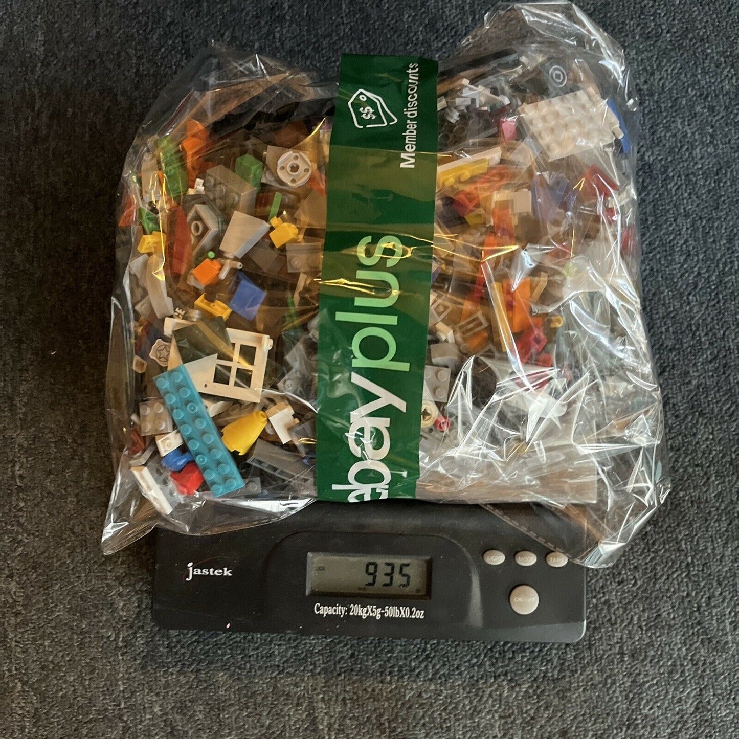 Assorted Lot Bulk LEGO 950g