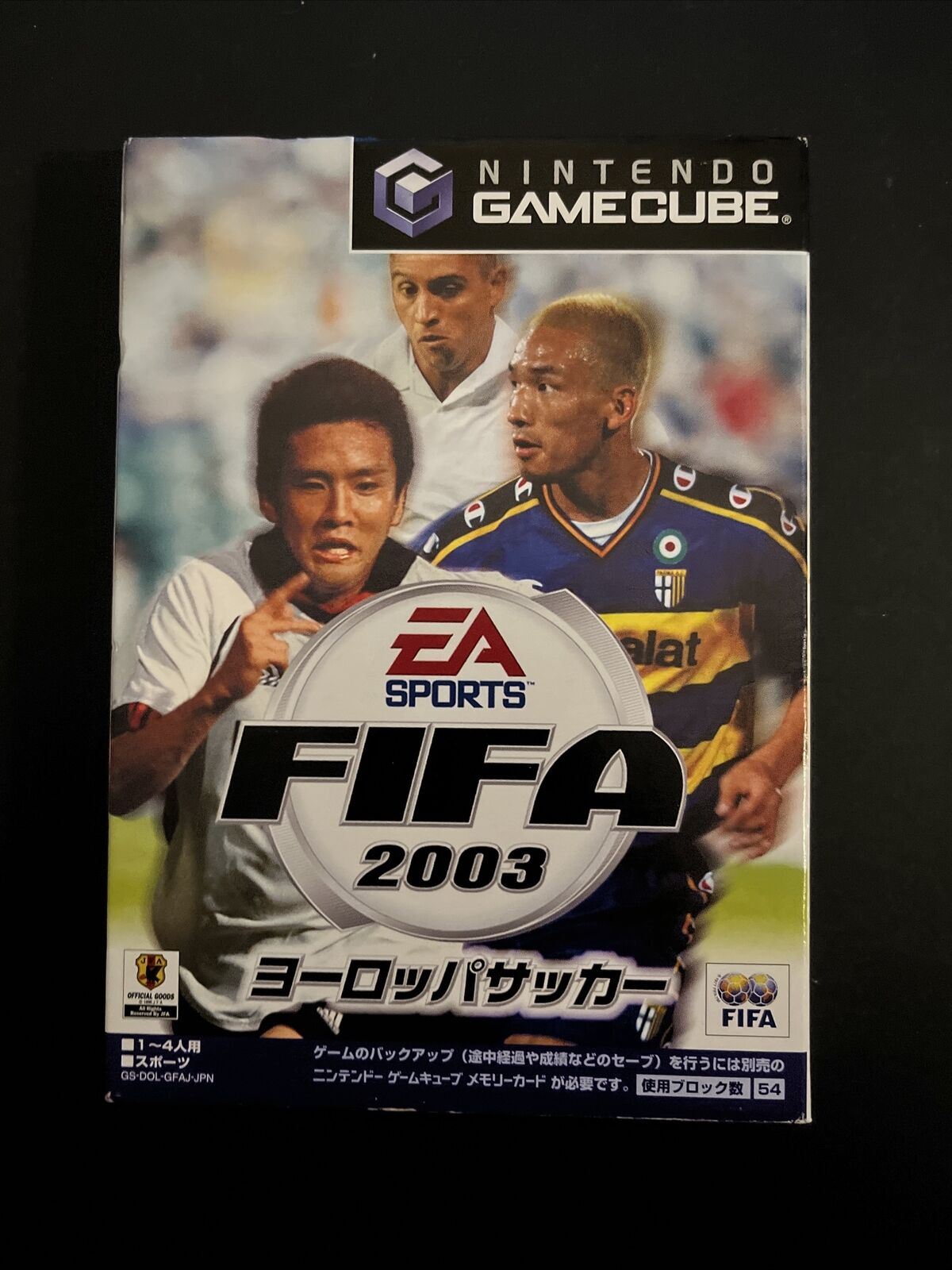 FIFA 2003 - Nintendo GameCube NTSC-J JAPAN Soccer Game Complete with Manual