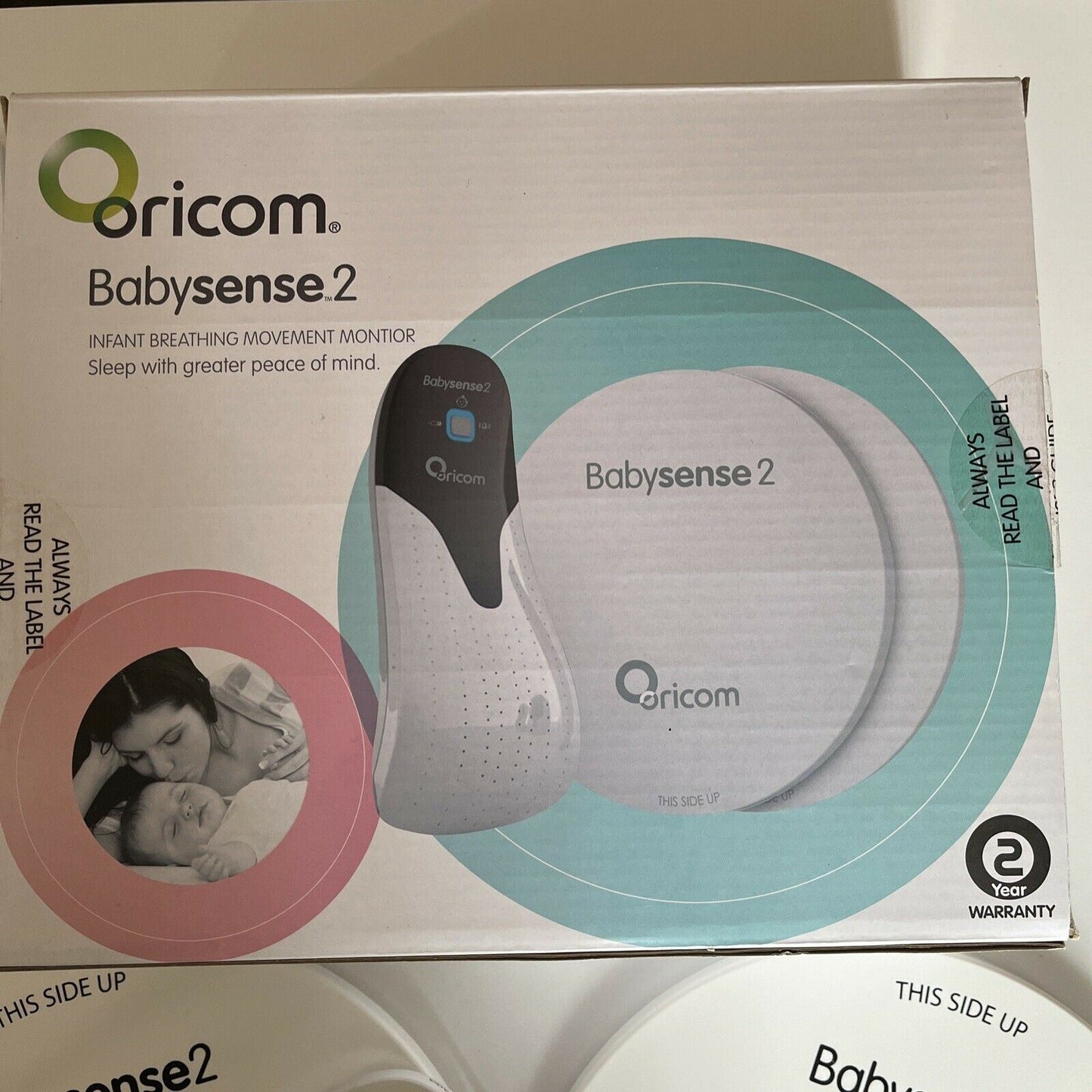 Oricom BabySense 2 : Infant Breathing Movement Monitor - Missing Battery Lid
