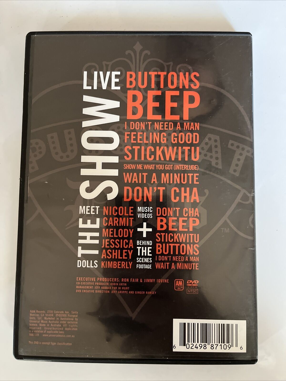 The Pussycat Dolls - PCD Live From London (DVD, 2006) All Regions