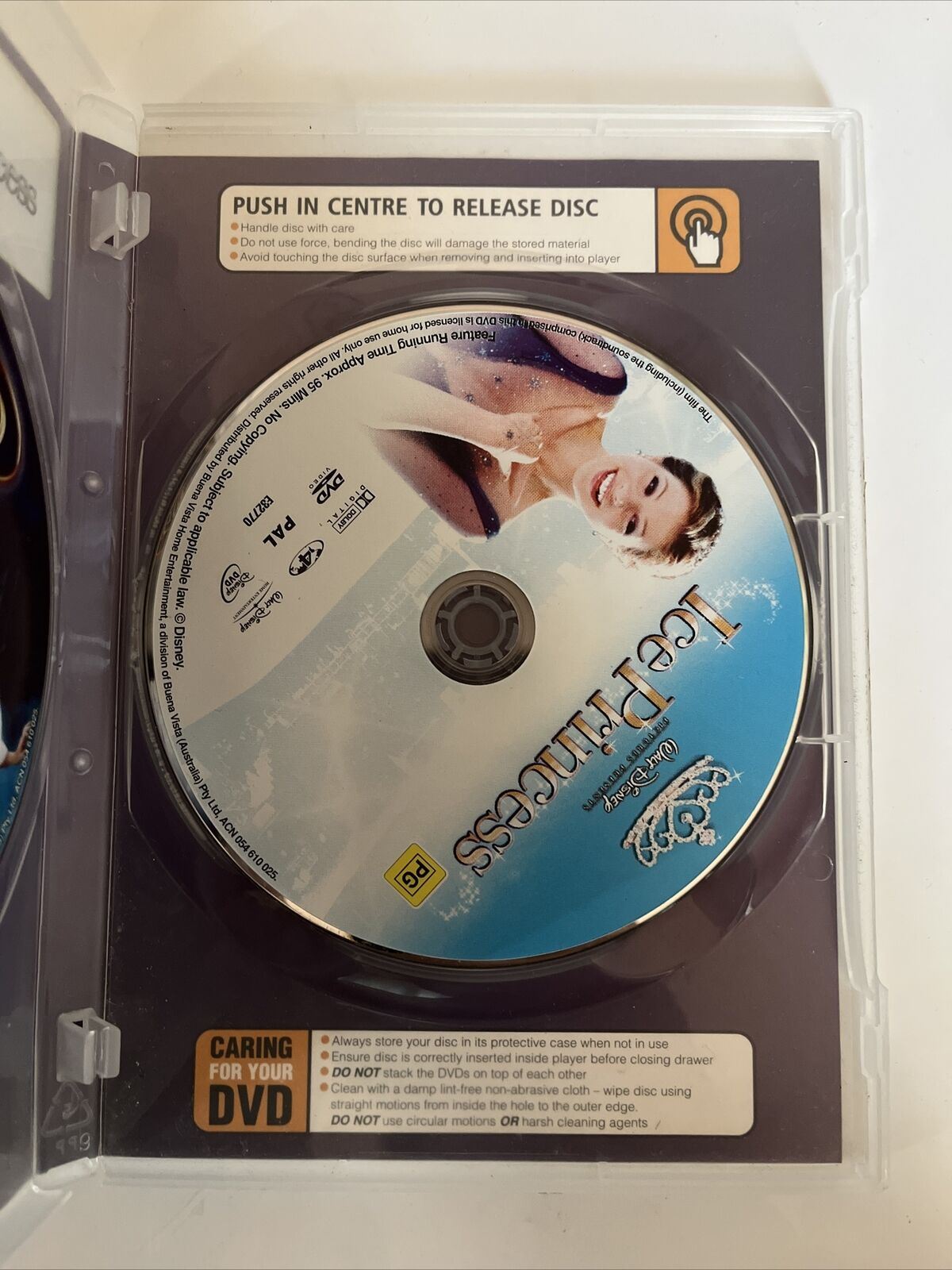 Enchanted / Ice Princess (DVD, 2007) Julie Andrews, Amy Adams. Region 4