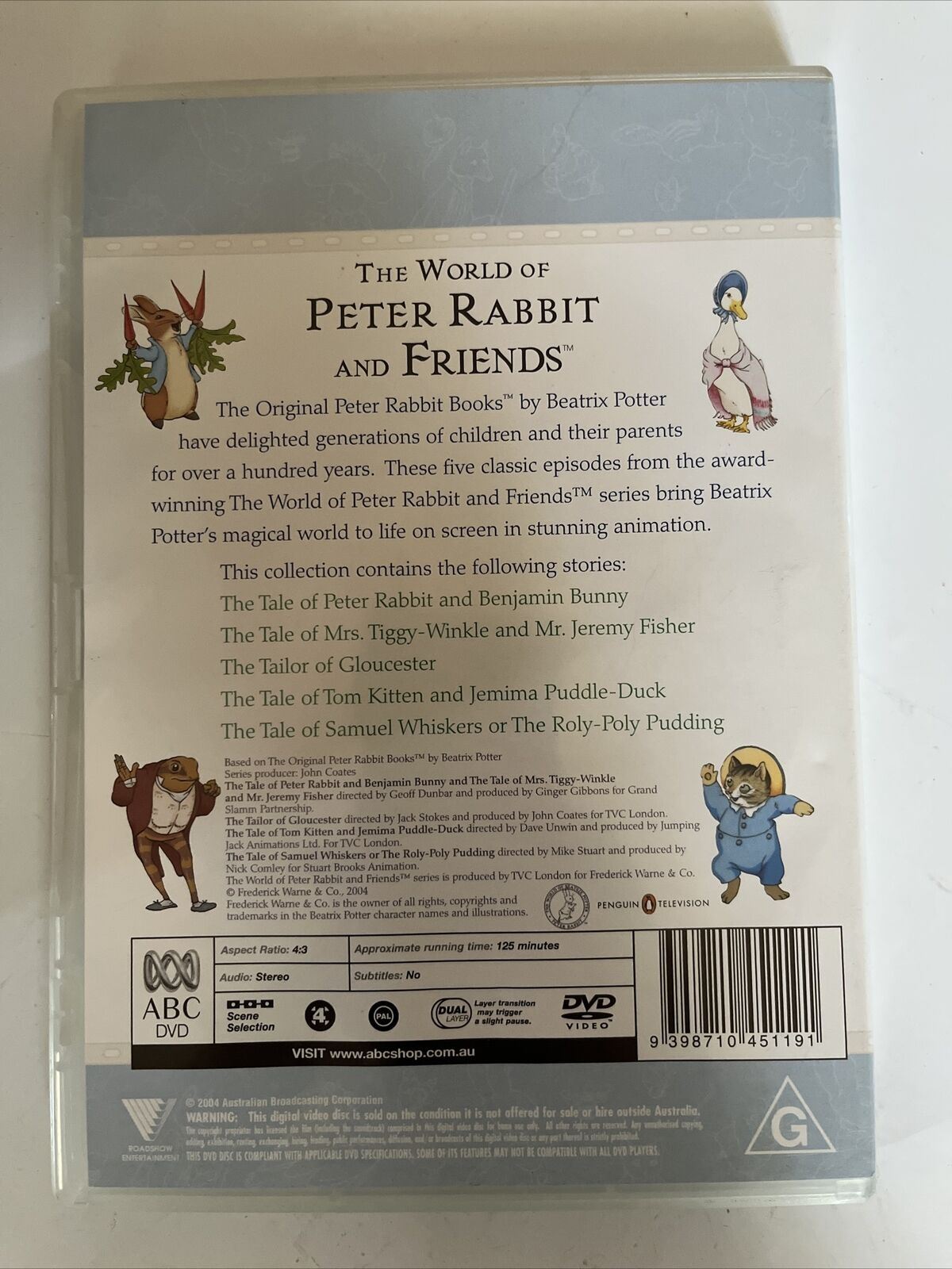 The World Of Peter Rabbit And Friends (DVD) Region 4