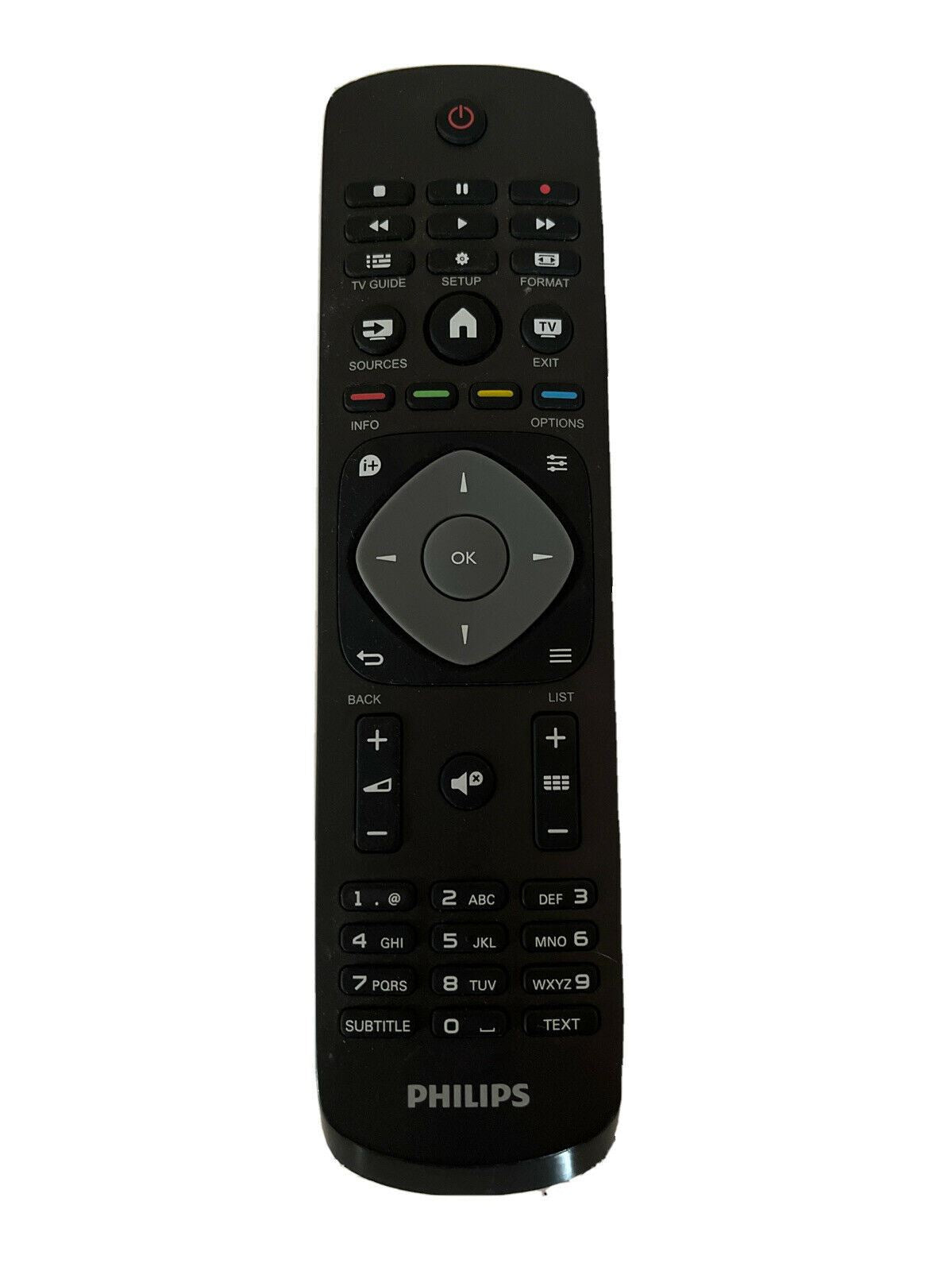 Philips 398GR8BD1NEPHH TV Remote Control HOF18E661GPD29 180530 00922
