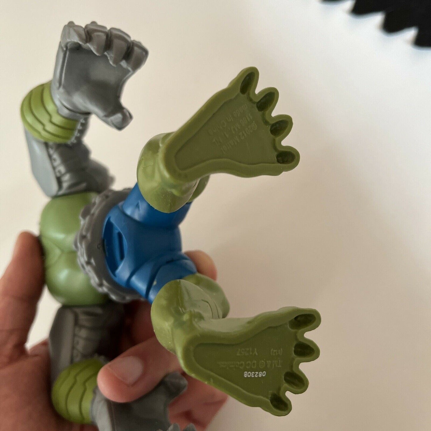 DC Comics Sonic Strike Batman 10" & Killer Croc Figure 6" Mattel 2012