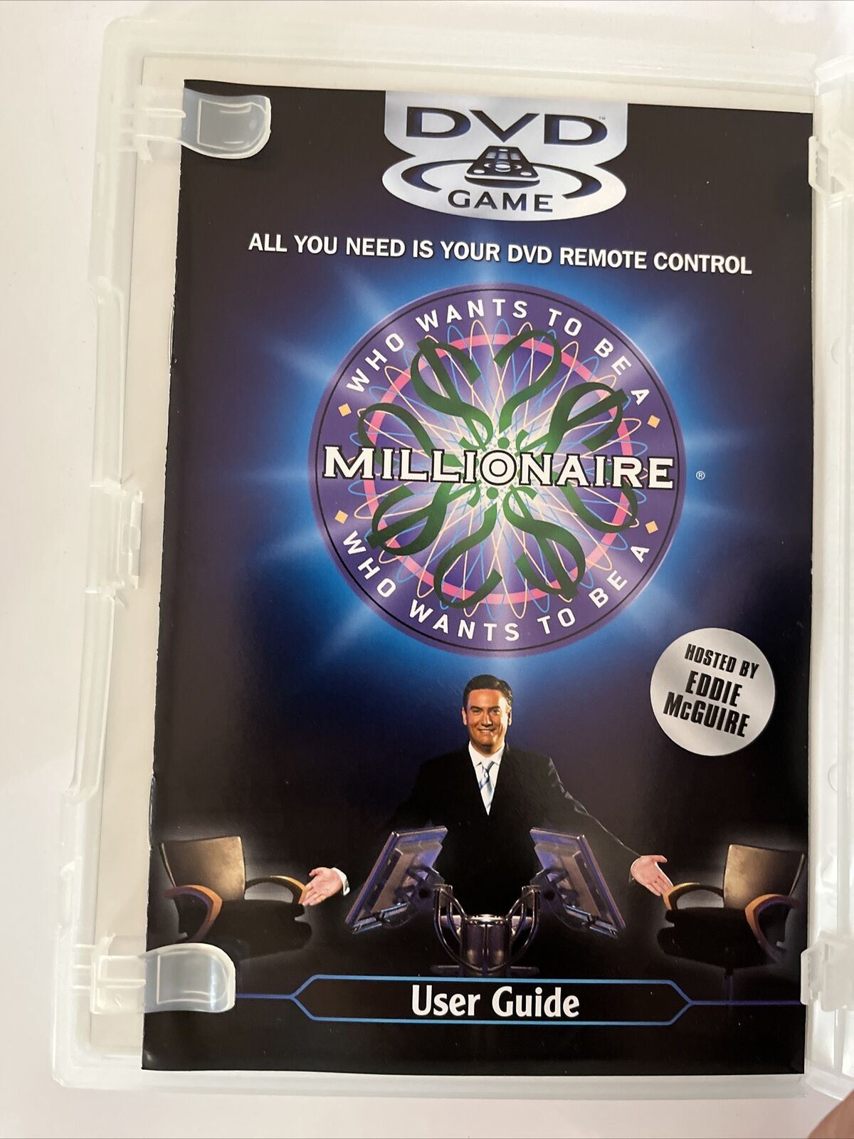 Who Wants To Be A Millionaire DVD Game (1999) Play with your remote! Region 4