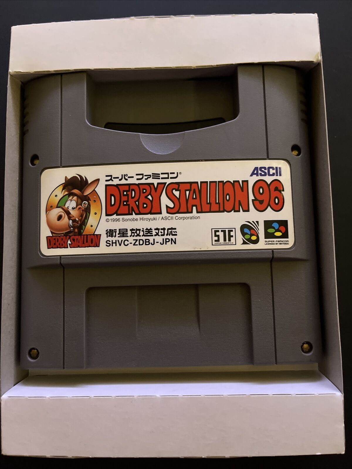 Derby Stallion 96 - Nintendo Super Famicom SFC Game NTSC-J JAPAN /w Box & Manual