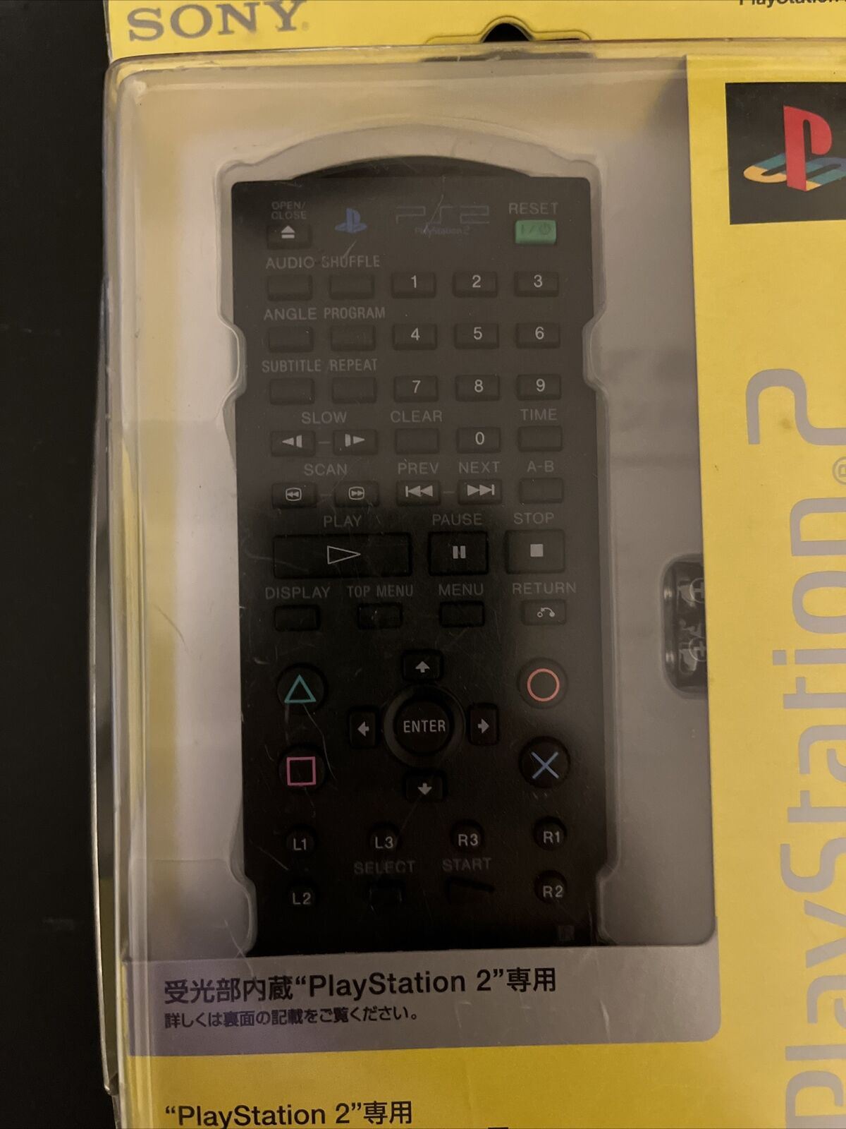 Genuine Official Sony Playstation 2 PS2 DVD Remote Control SCPH-10420
