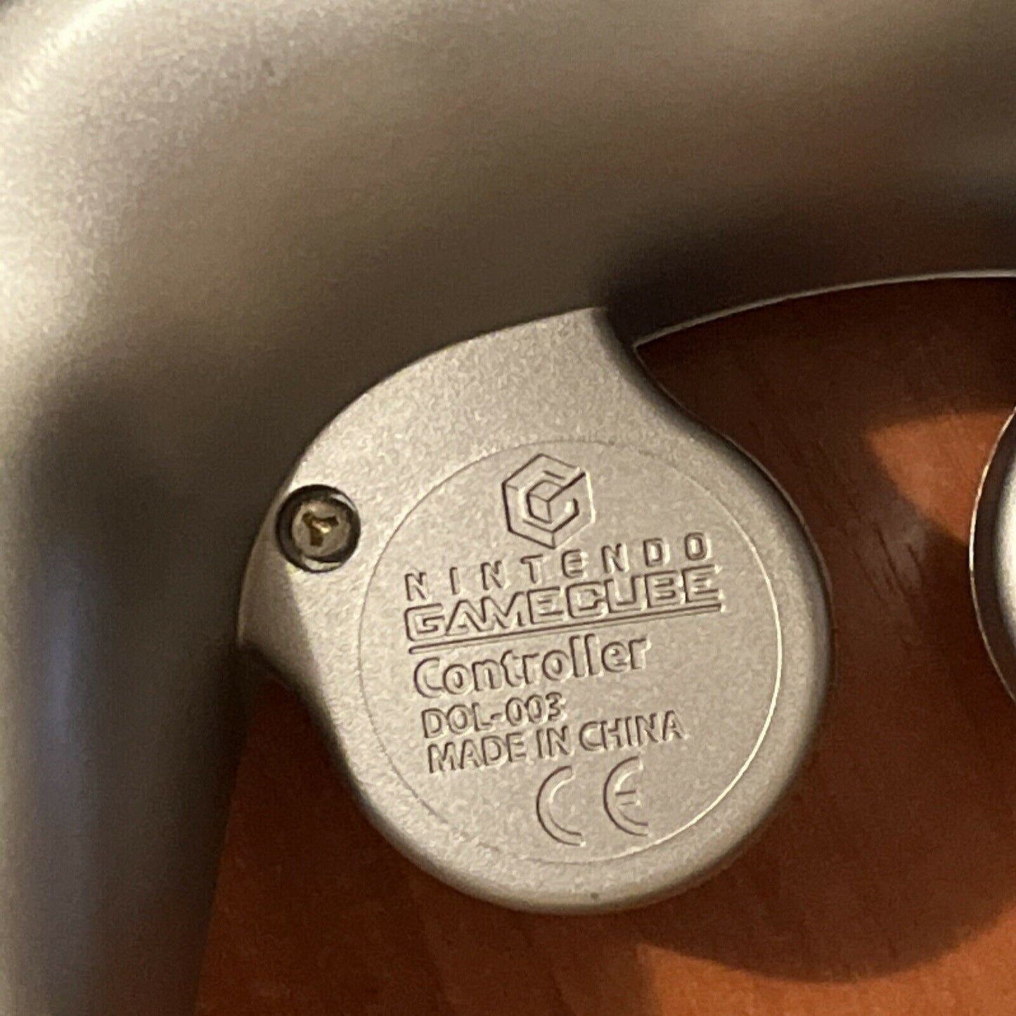 Genuine Silver Nintendo Gamecube Controller - Official Nintendo Tested & Clean