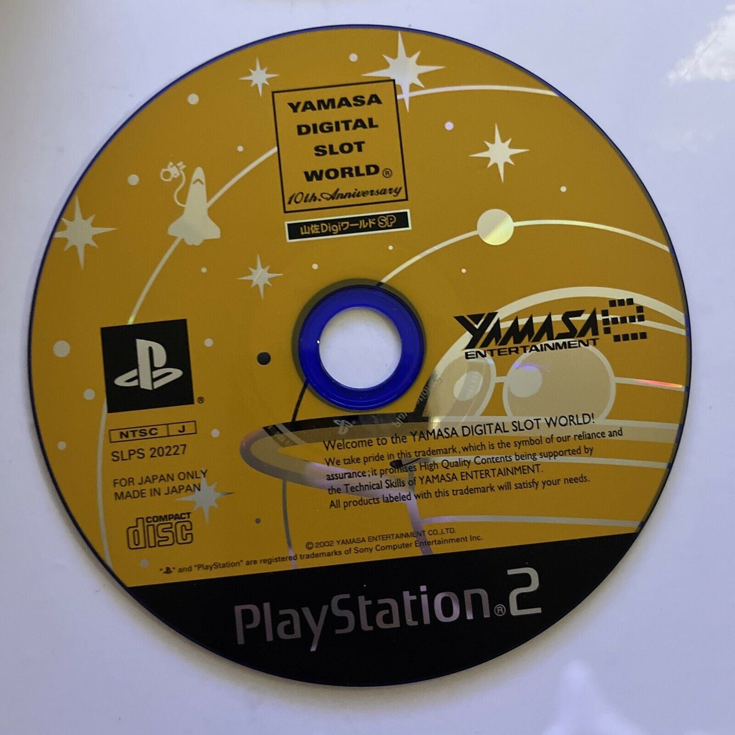 Yamasa Digi World Slot World - PlayStation PS2 NTSC-J JAPAN Game Complete Game